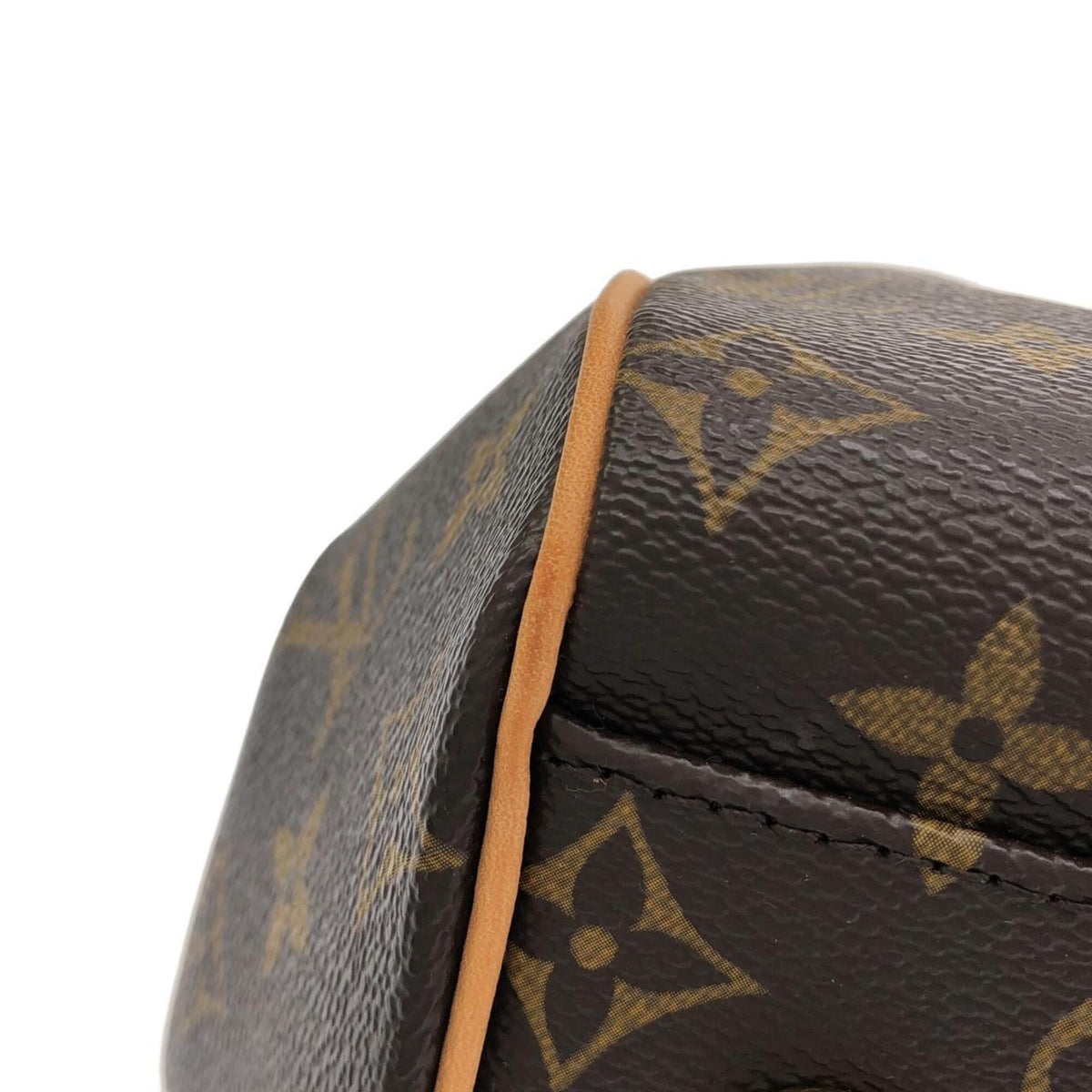 Louis Vuitton Marron Coated Canvas Handbag (Pre-Owned)