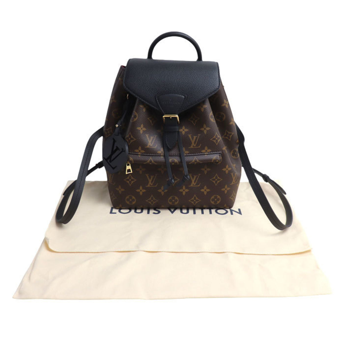 Louis Vuitton Monogram Noir Monogram Backpack (Pre-Owned)
