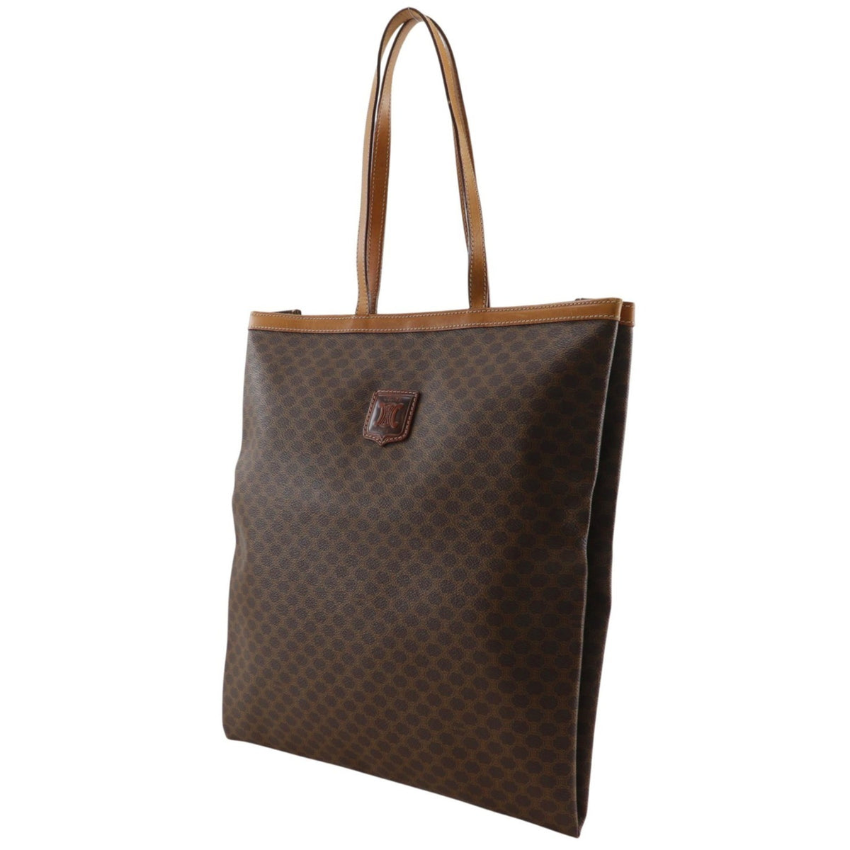 Celine Brown Pvc Tote Bag (Pre-Owned)