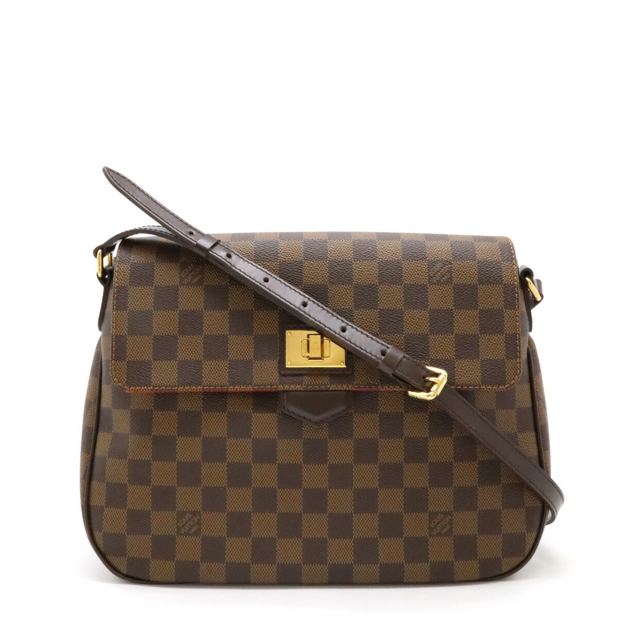 Louis Vuitton Brown Pvc Shoulder Bag (Pre-Owned)