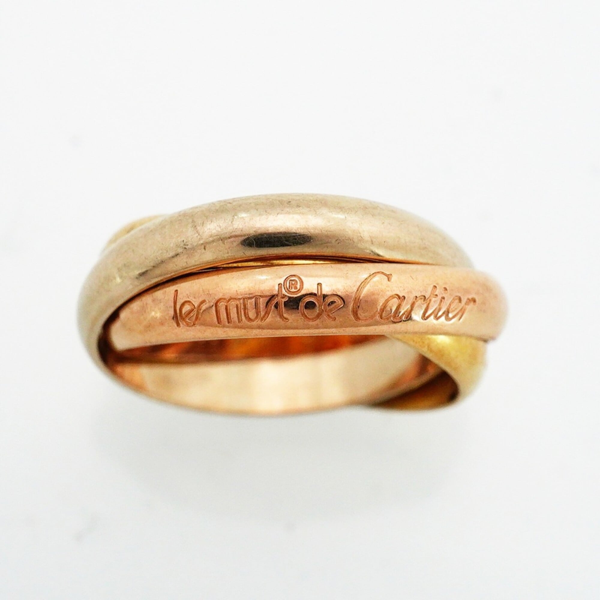 Cartier Yellow Gold (18K) Pink Gold (18K) White Gold (18K) Band Ring (Pre-Owned)