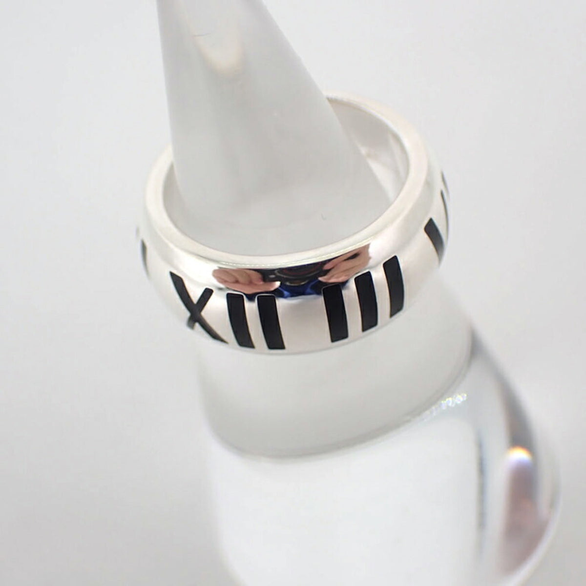 Tiffany Sterling Silver 925 Band Ring (Pre-Owned)