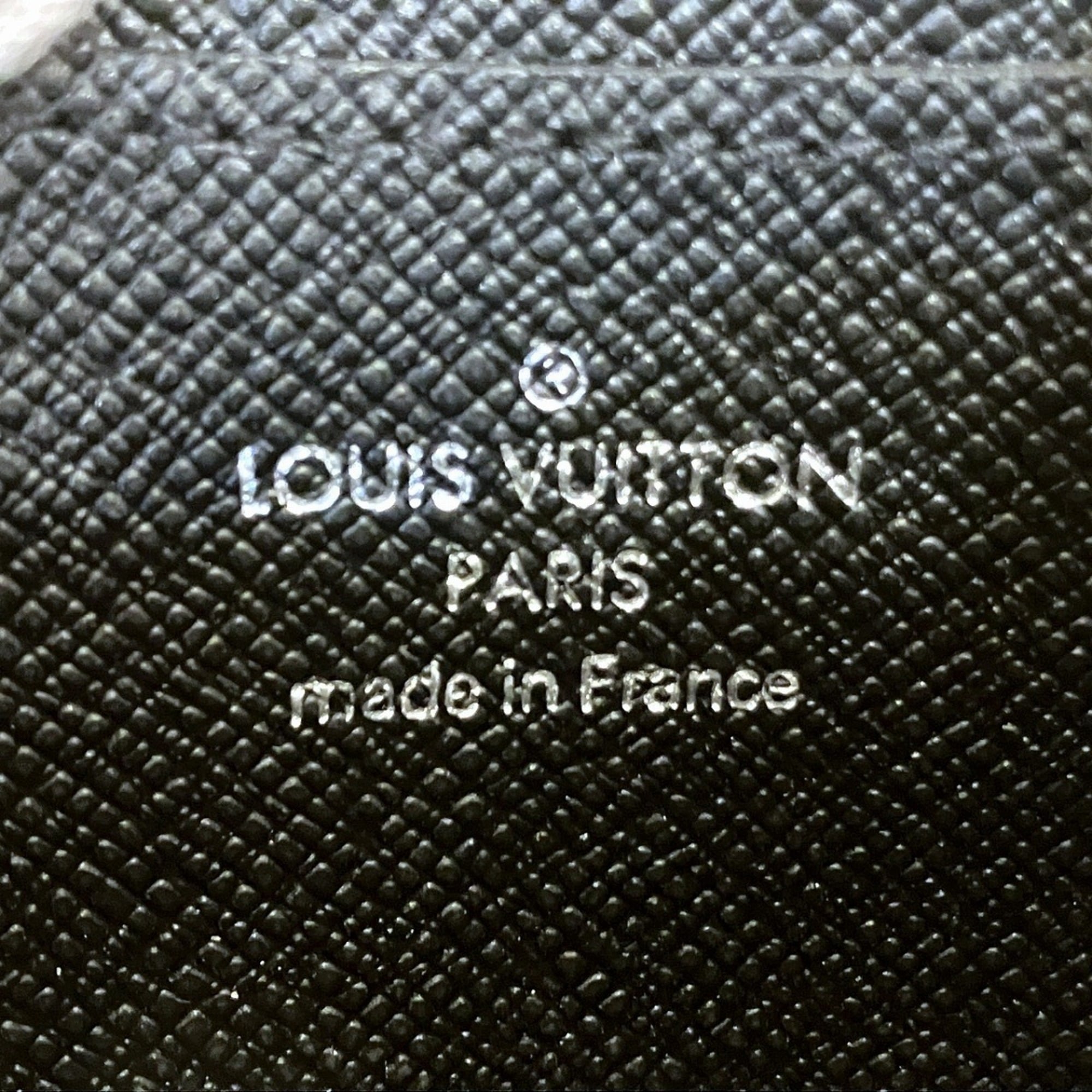 Louis Vuitton Black Damier Graphite Coin Purse/Coin Case (Pre-Owned)