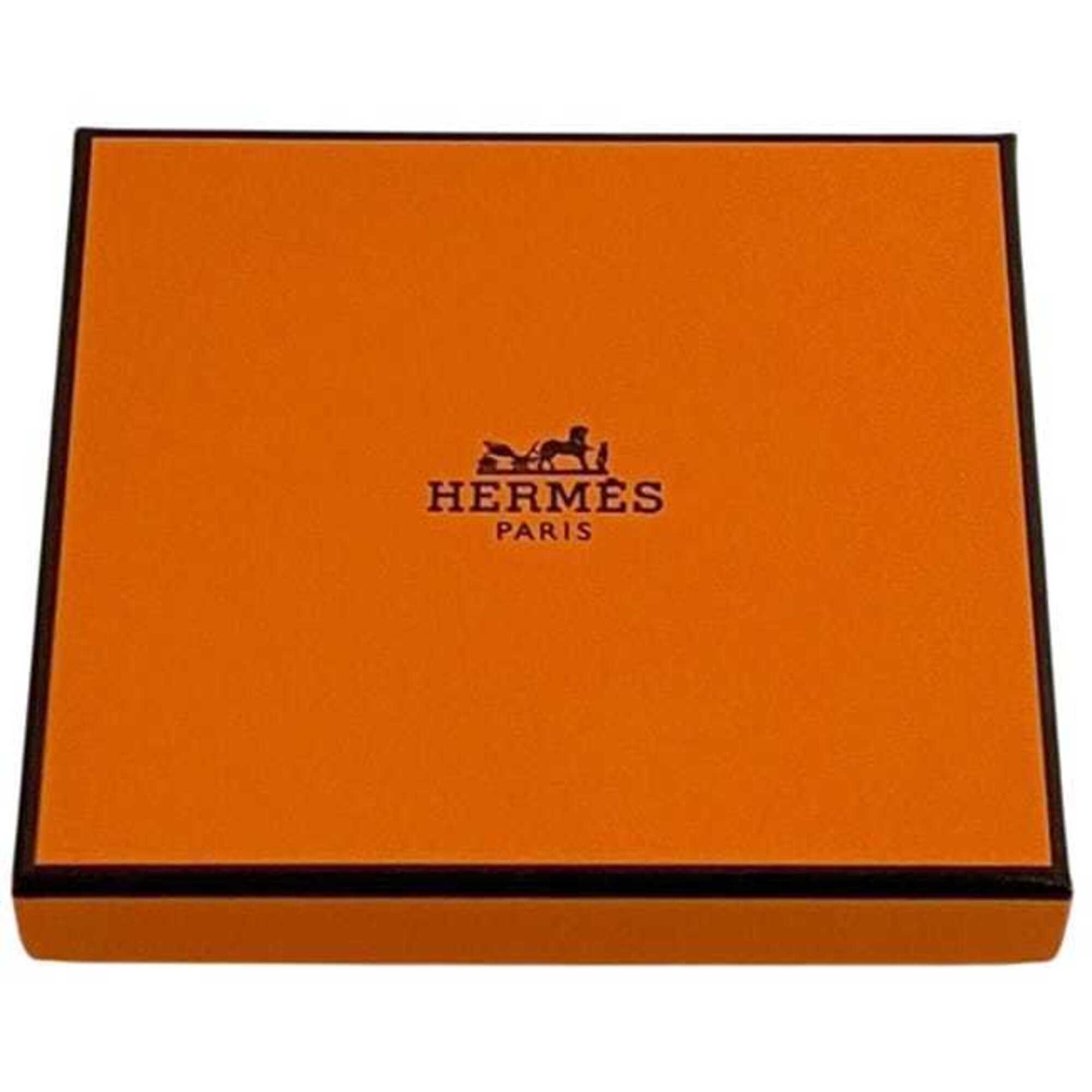 Hermes Bordeaux Epsom Leather Coin Purse/Coin Case (Pre-Owned)