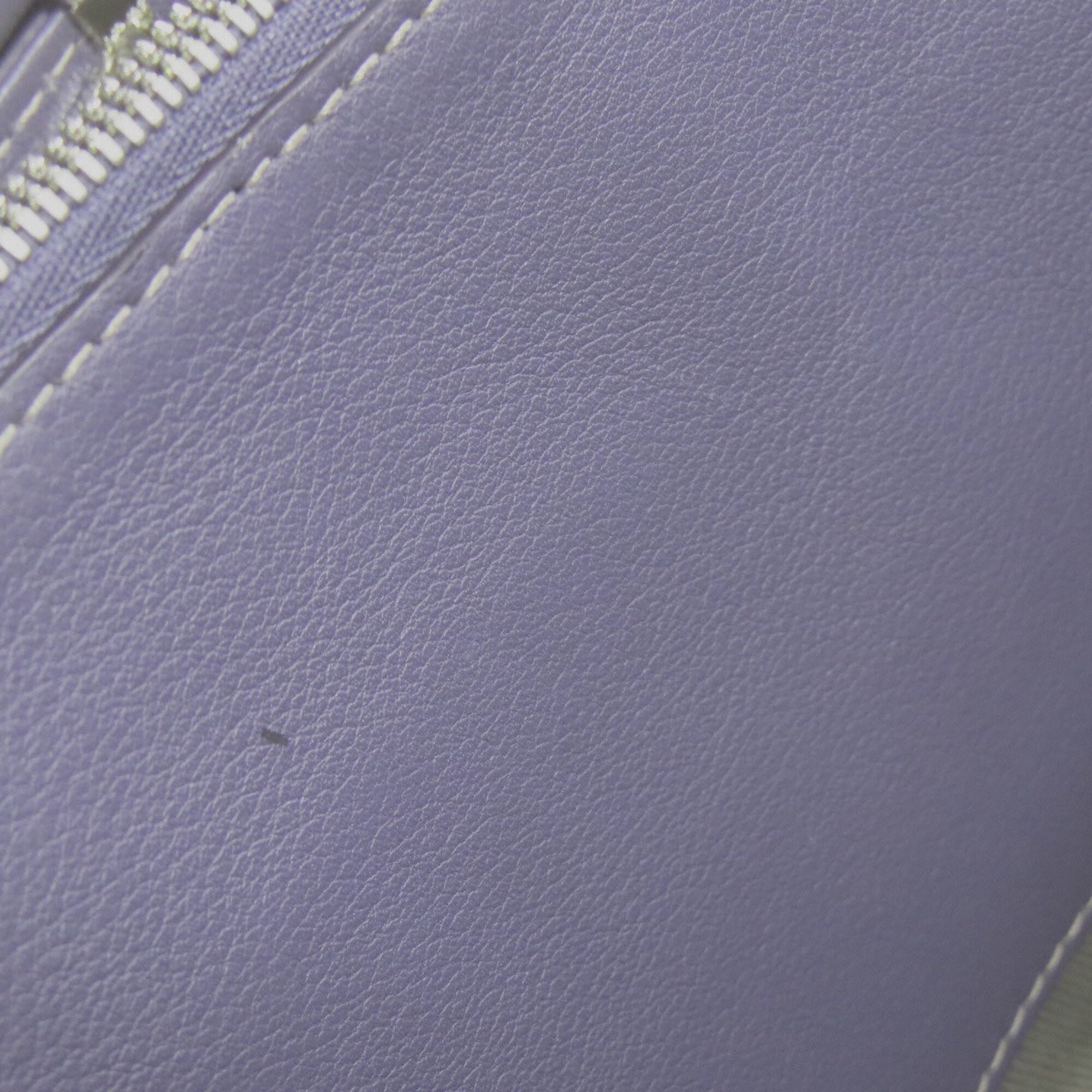 Cartier Blue Leather Tote Bag (Pre-Owned)