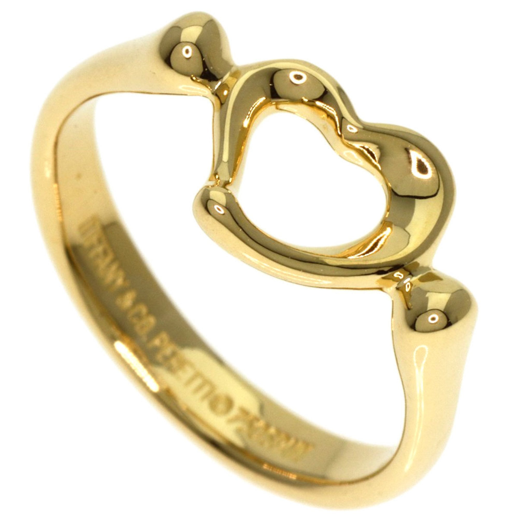Tiffany Heart Yellow Gold (18K) Band Ring (Pre-Owned)