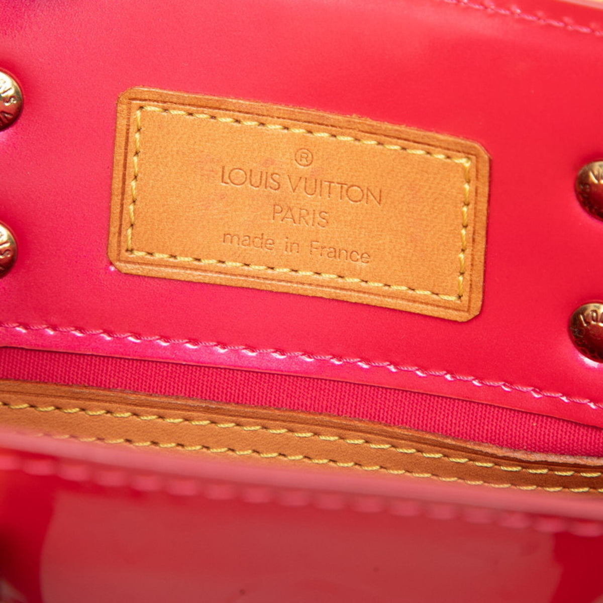 Louis Vuitton Monogram Vernis Pink Patent Leather Handbag (Pre-Owned)