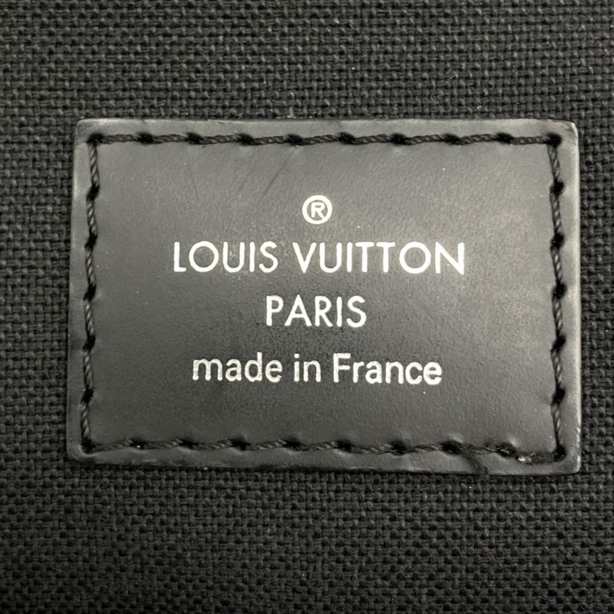 Louis Vuitton Black Damier Graphite Canvas Messenger Bag Shoulder Bag (Pre-Owned)
