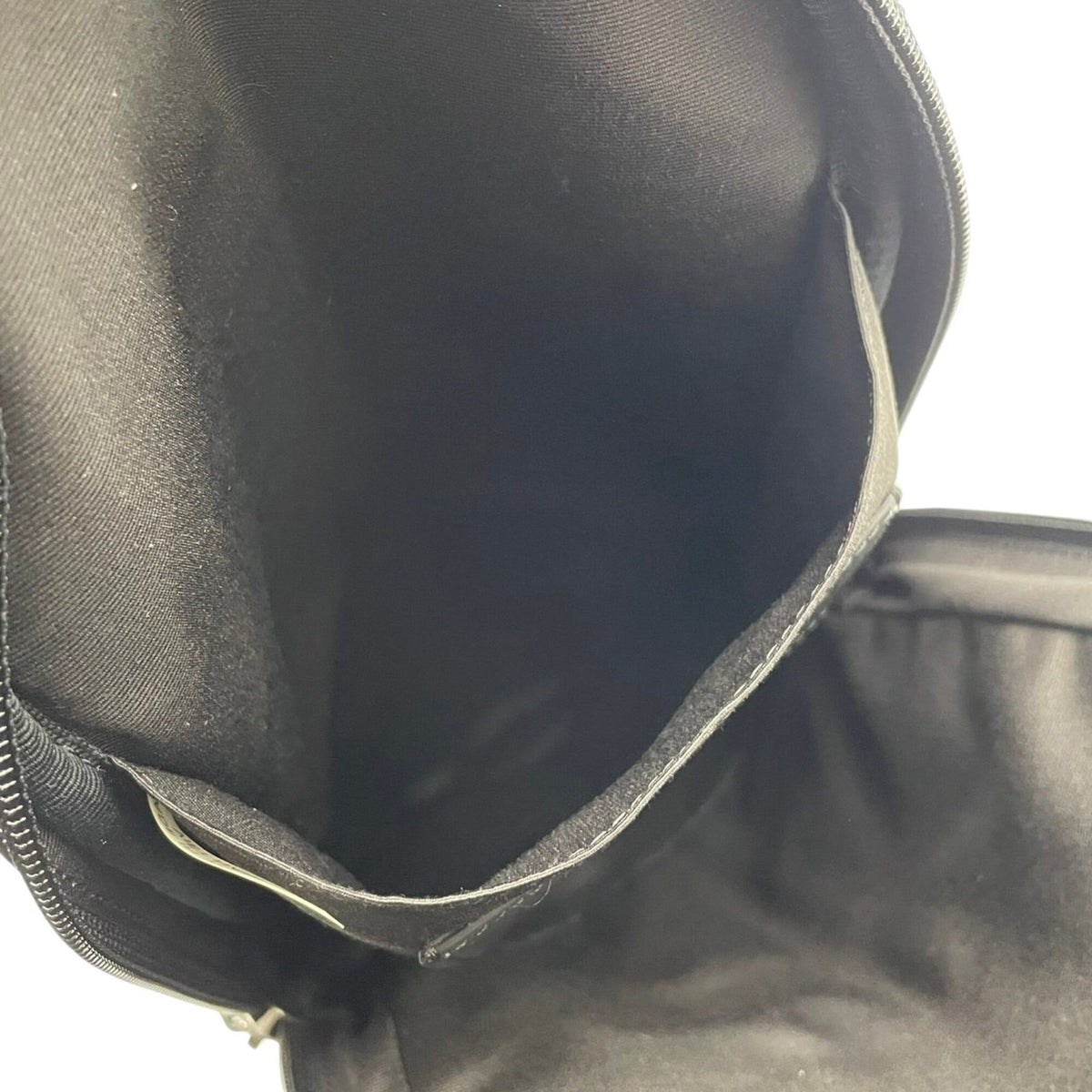 Coach Black Nylon Leather Shoulder Bag Sling Bag (Pre-Owned)