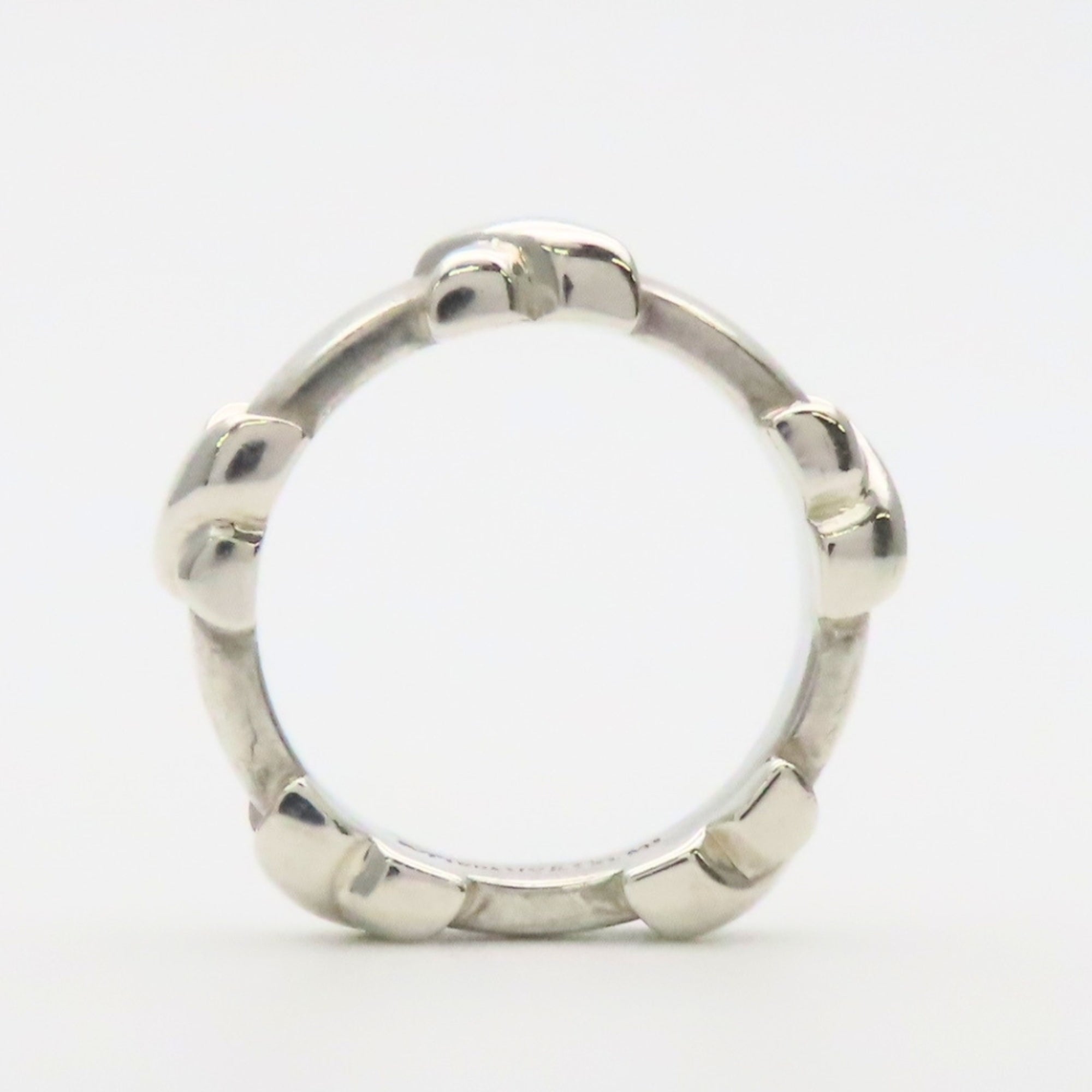 Tiffany Silver Silver 925 Band Ring (Pre-Owned)