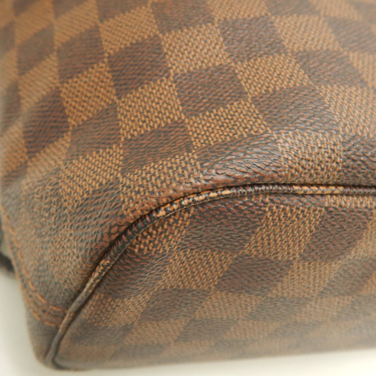 Louis Vuitton Damier Canvas Ebene Damier Canvas Tote Bag (Pre-Owned)