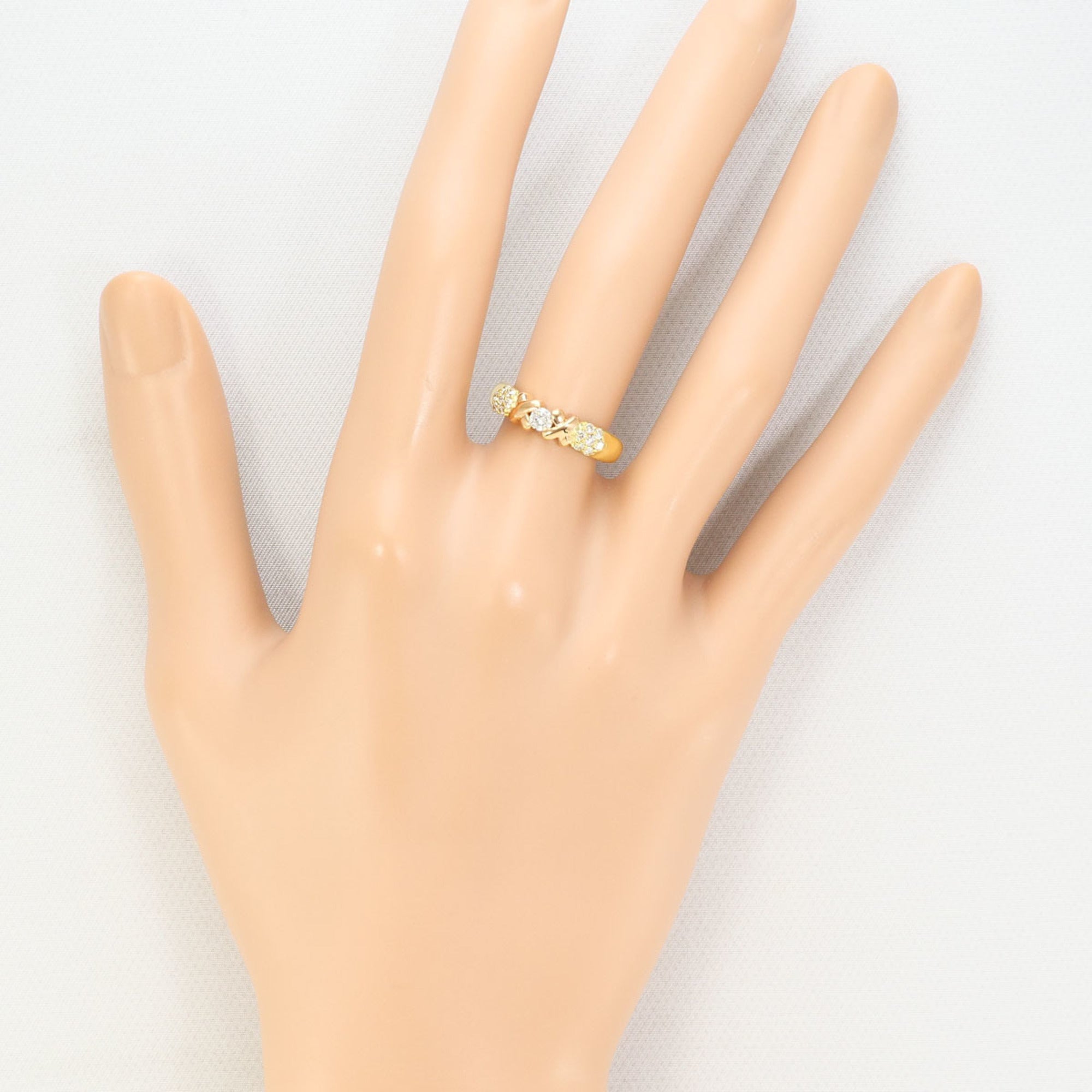 Unbranded Pink Gold Yellow Gold Yellow Gold (18K) Pink Gold (18K) Band Ring (Pre-Owned)