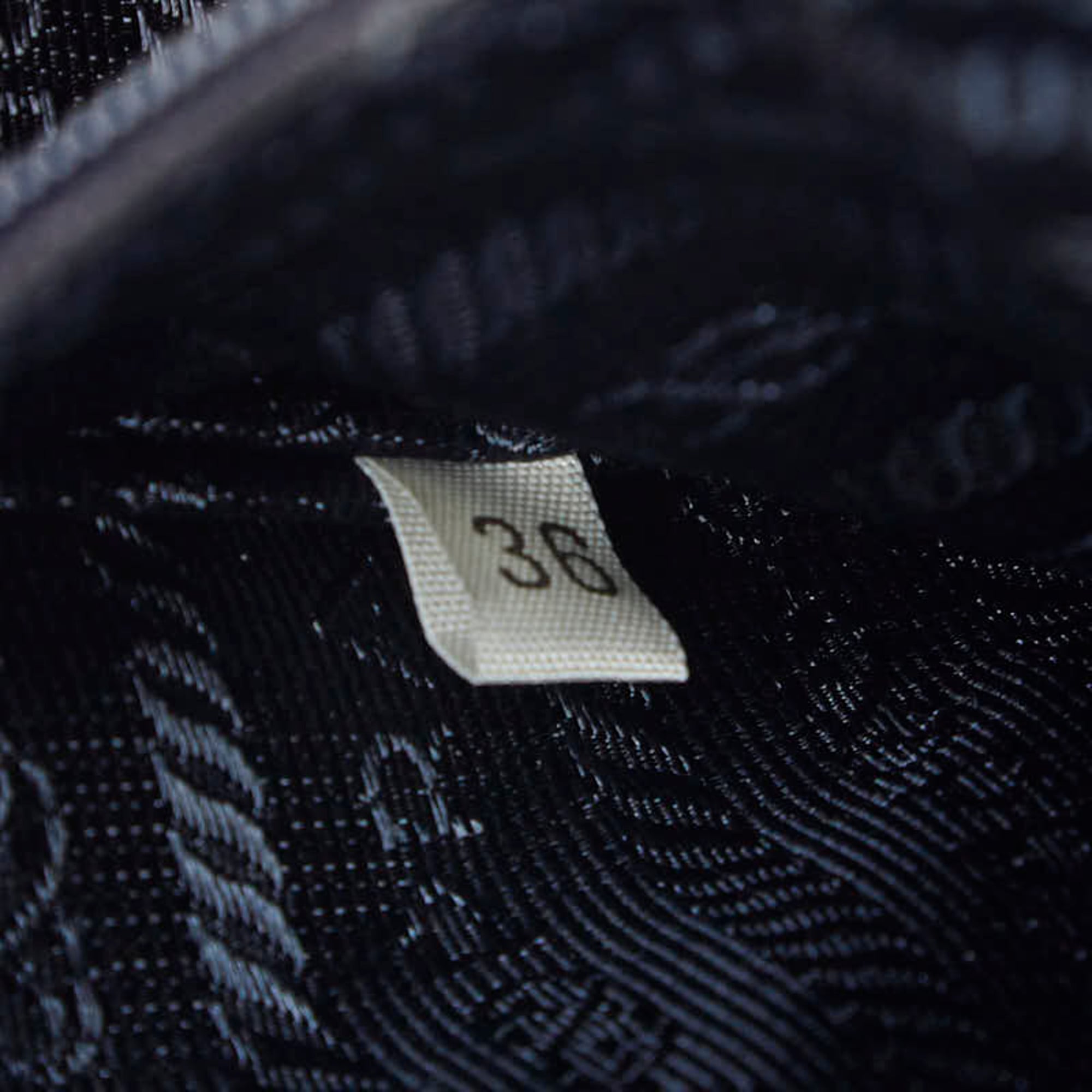 Prada Navy Nylon Handbag (Pre-Owned)