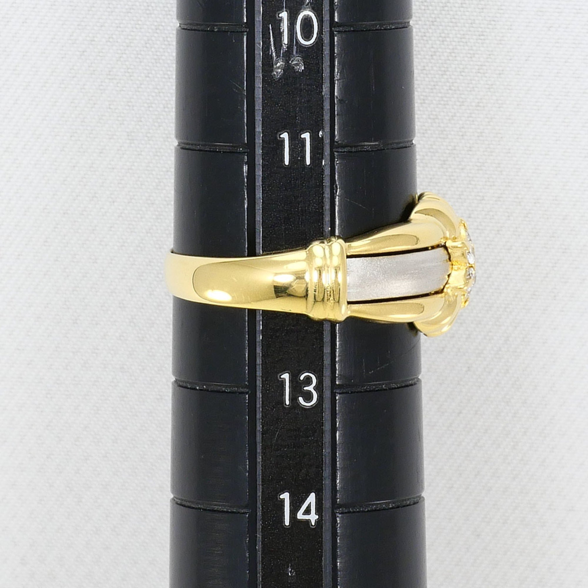 Unbranded Platinum Yellow Gold Yellow Gold (18K) Platinum 900 Band Ring (Pre-Owned)