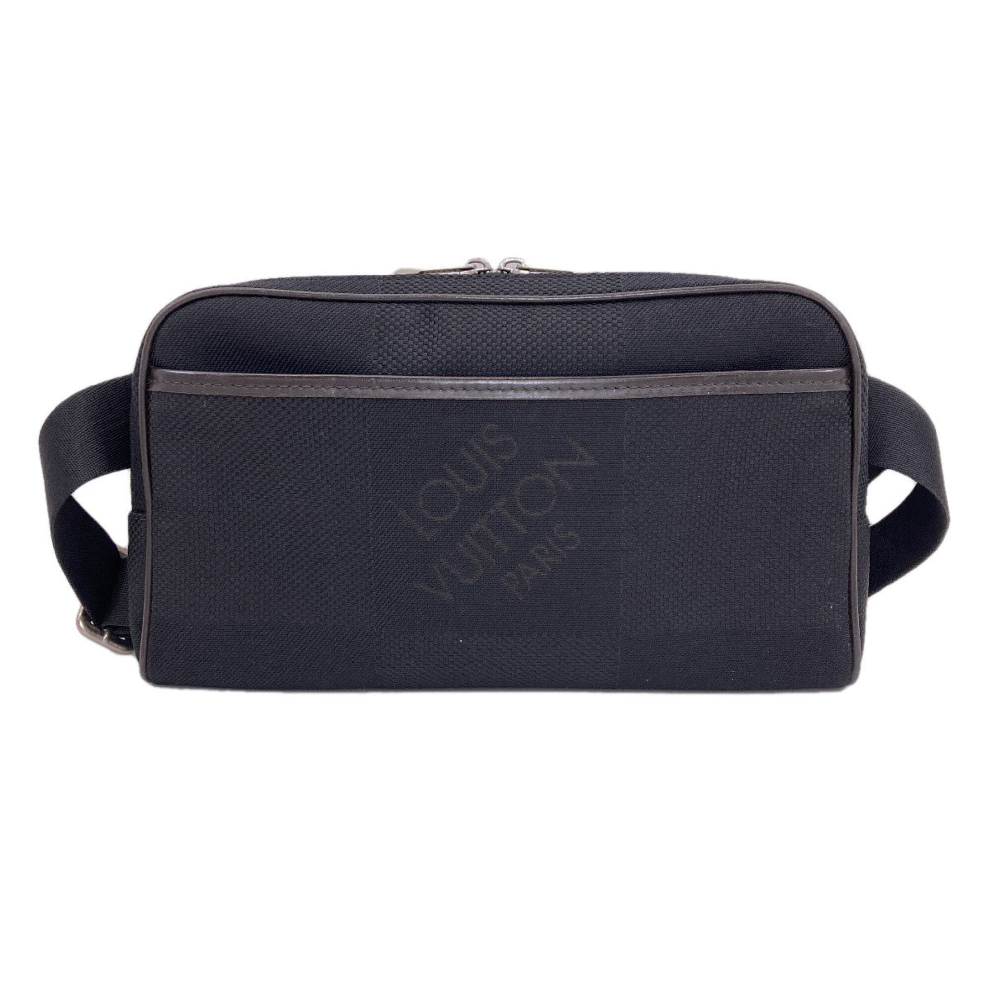 Louis Vuitton Black Canvas Sling Bag (Pre-Owned)