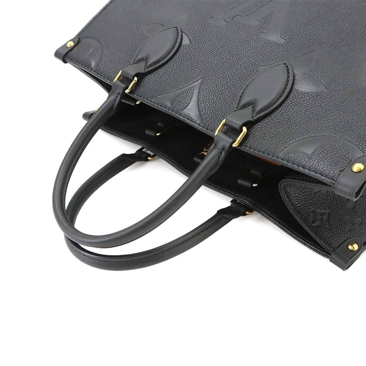 Louis Vuitton Noir Monogram Empreinte Leather Handbag Tote Bag (Pre-Owned)