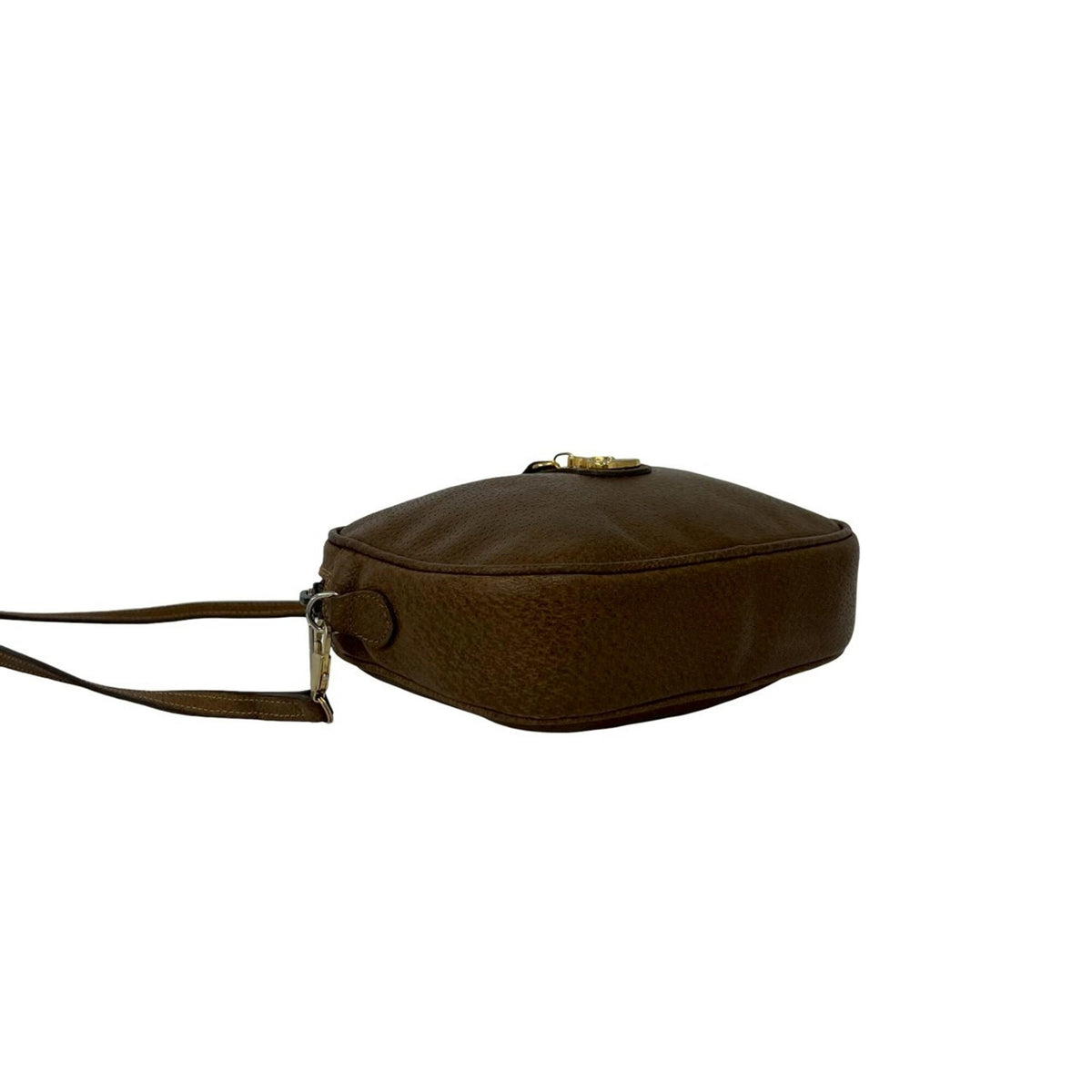 Gucci Brown Leather Shoulder Bag (Pre-Owned)