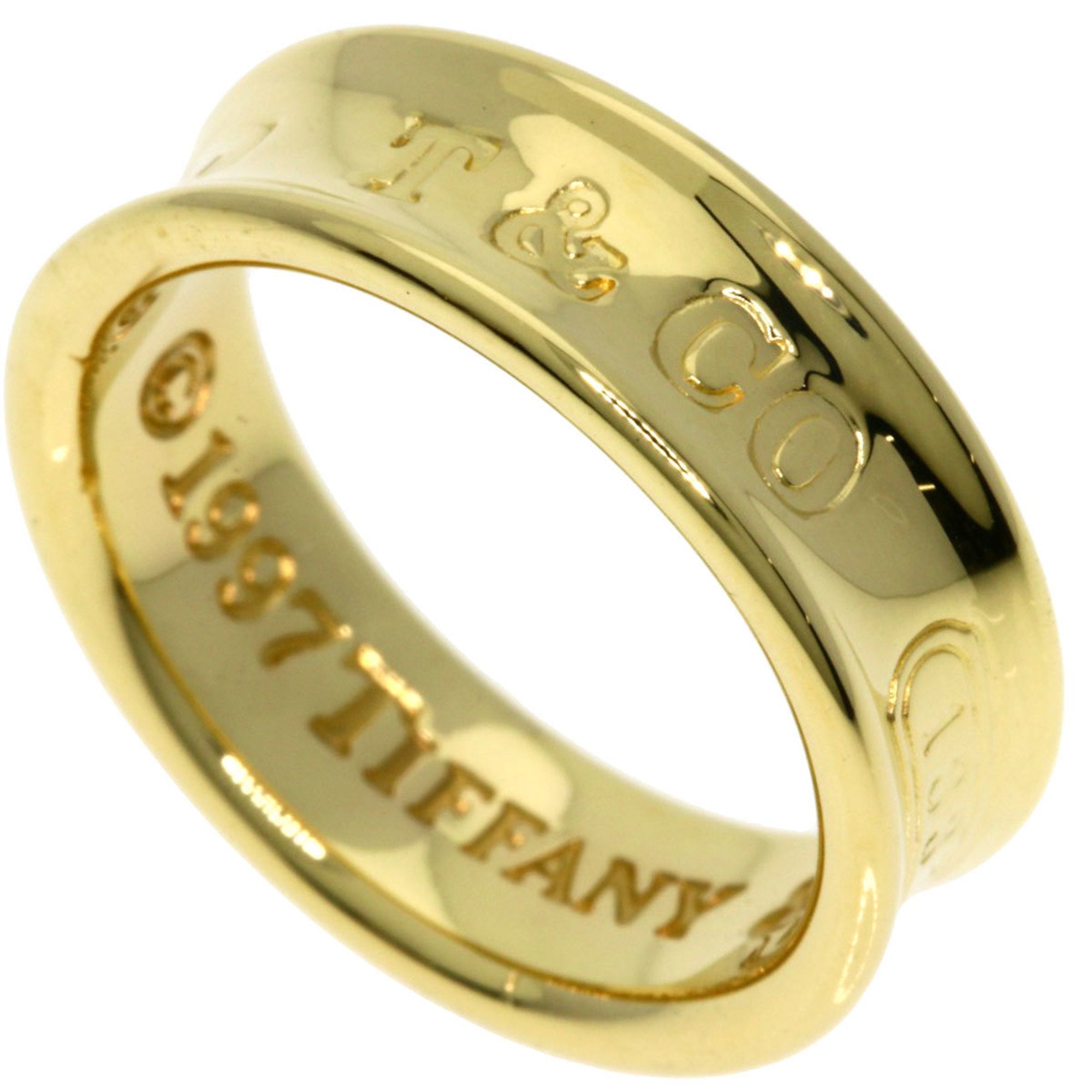 Tiffany Gold Yellow Gold (18K) Band Ring (Pre-Owned)