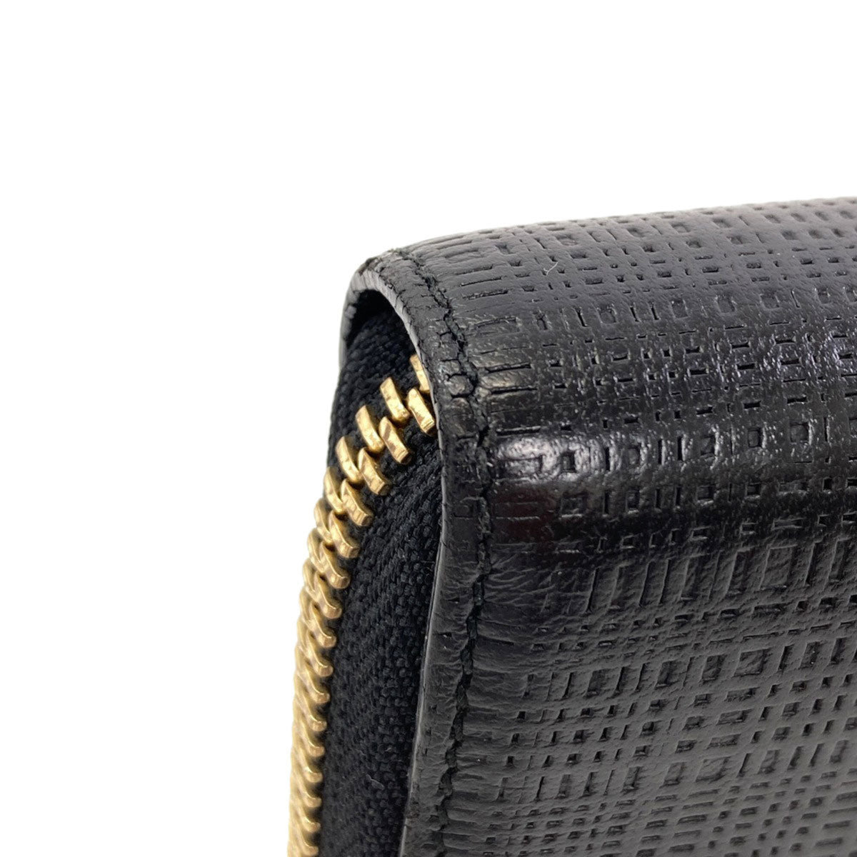 Loewe Black Leather Long Wallet (Bi-Fold) (Pre-Owned)