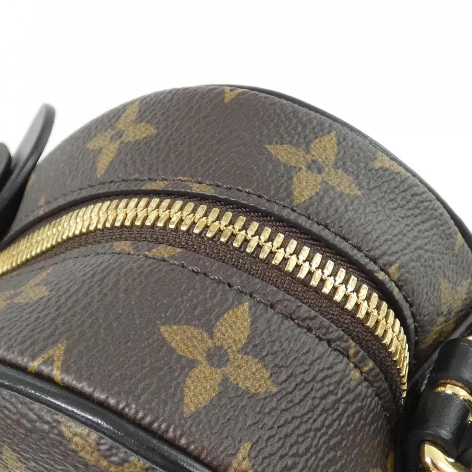 Louis Vuitton Brown Coated Canvas Shoulder Bag (Pre-Owned)