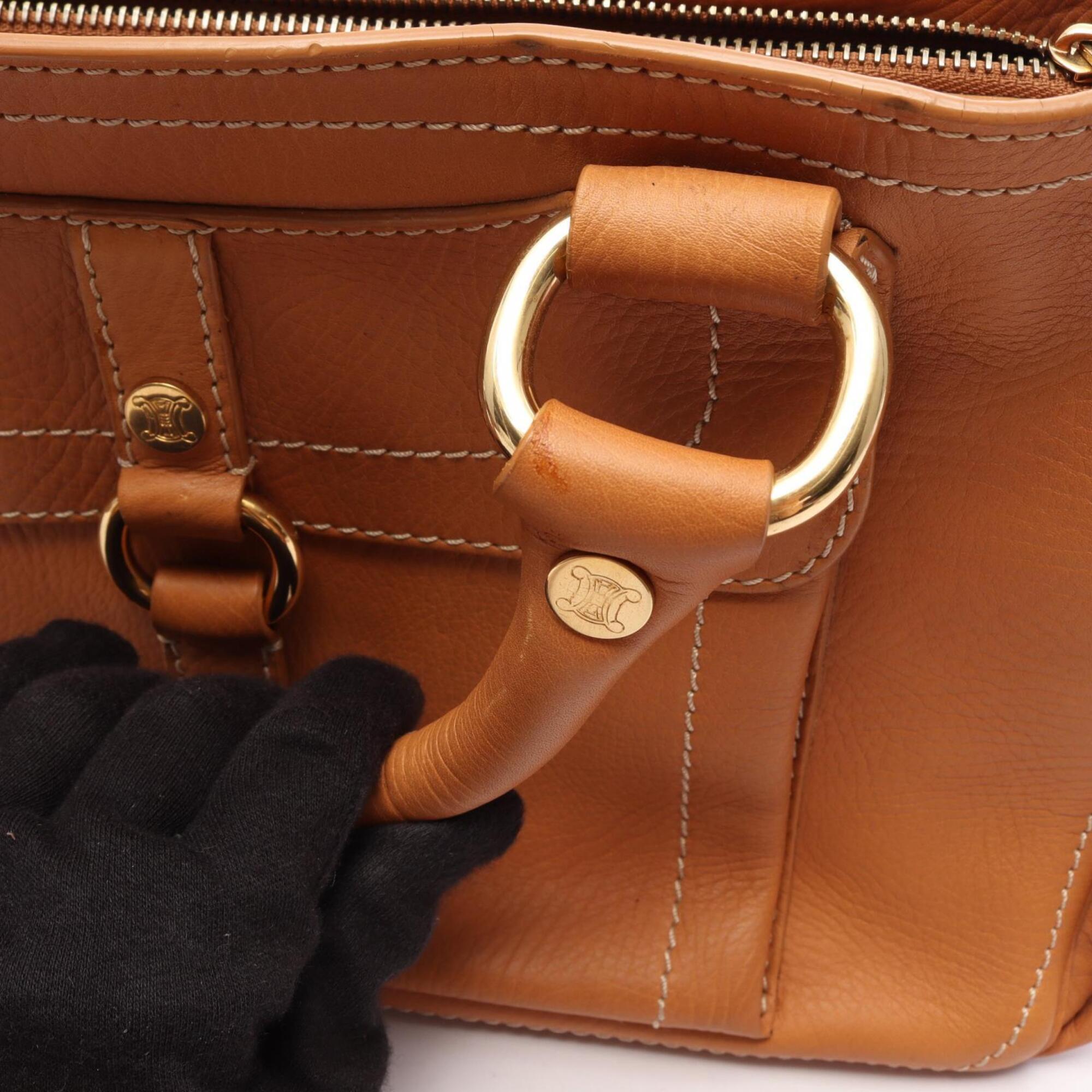 Celine Beige Leather Handbag (Pre-Owned)