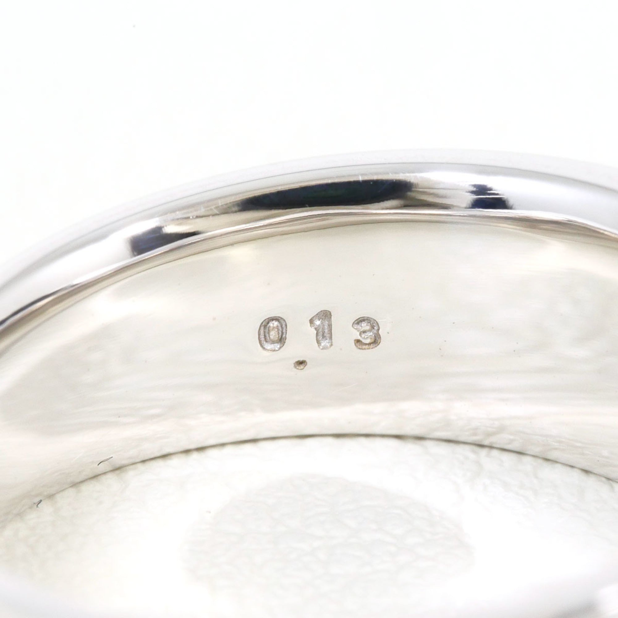 Unbranded White Gold White Gold (18K) Band Ring (Pre-Owned)