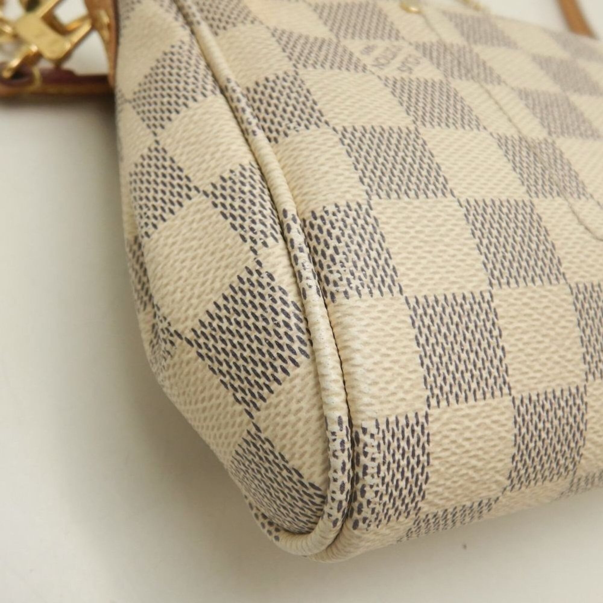 Louis Vuitton Damier Azur Azur Coated Canvas Shoulder Bag (Pre-Owned)