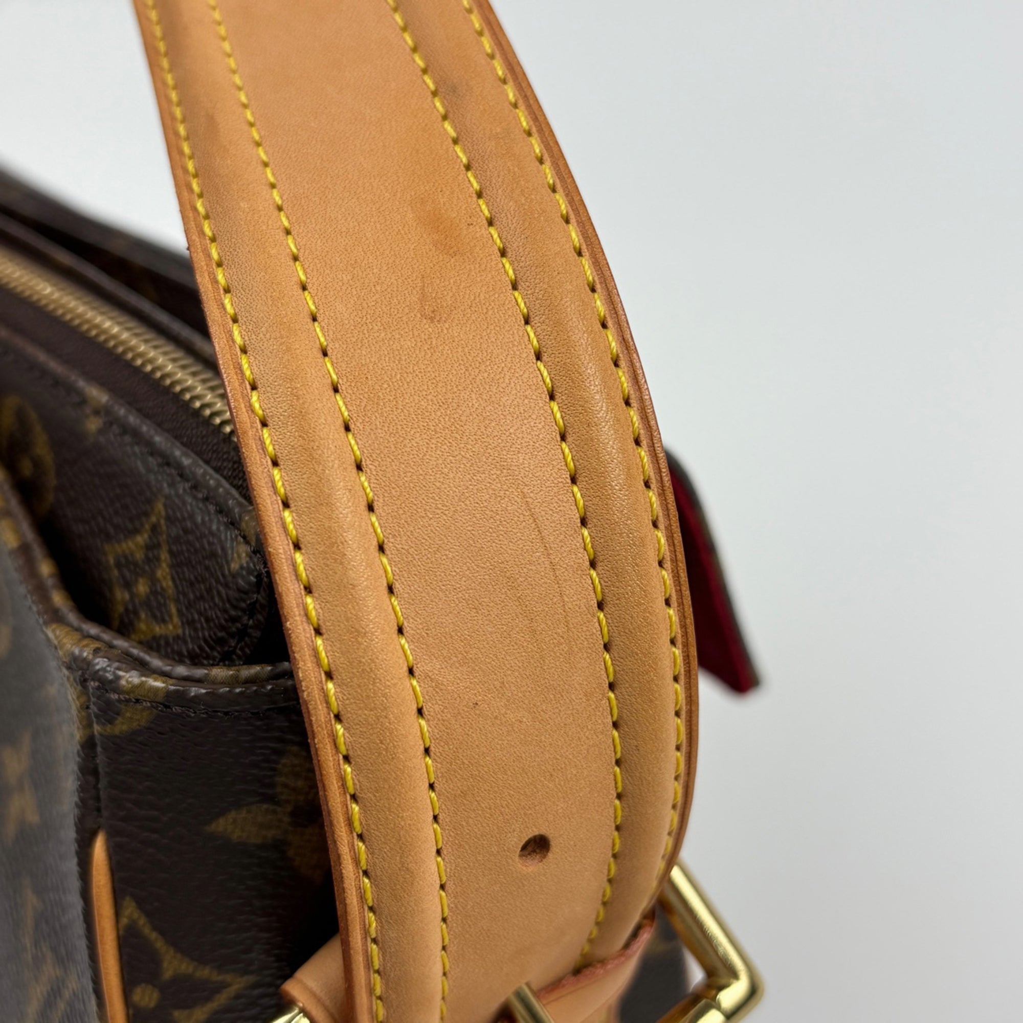Louis Vuitton Brown Monogram Shoulder Bag (Pre-Owned)