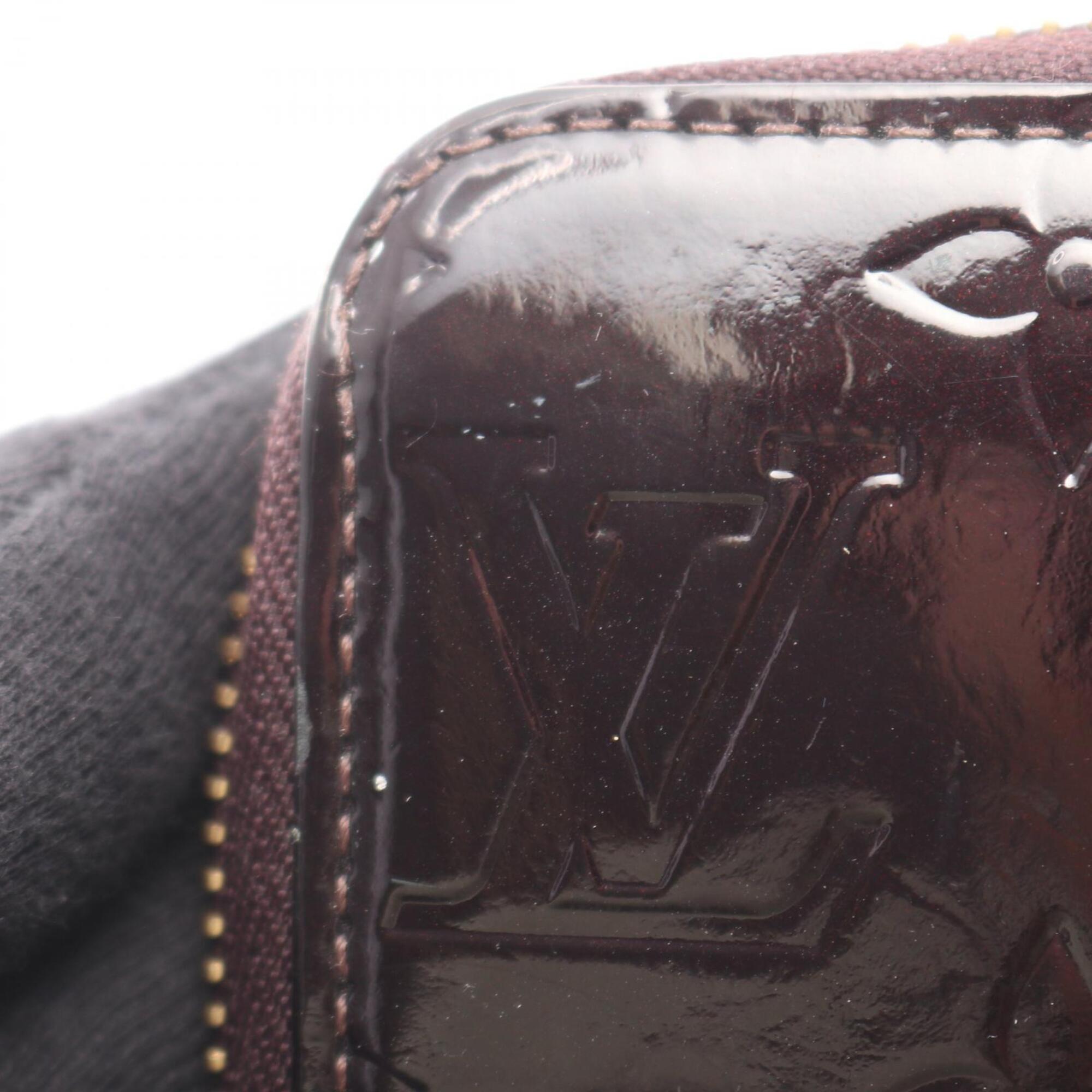 Louis Vuitton Amarante Purple Vernis Long Wallet (Bi-Fold) (Pre-Owned)