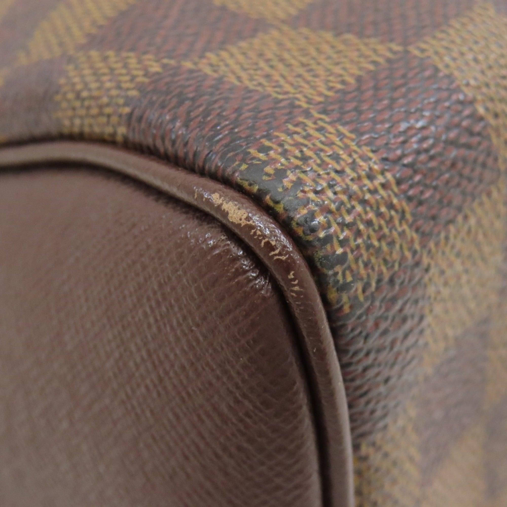 Louis Vuitton Damier Canvas Ebene Damier Canvas Handbag (Pre-Owned)