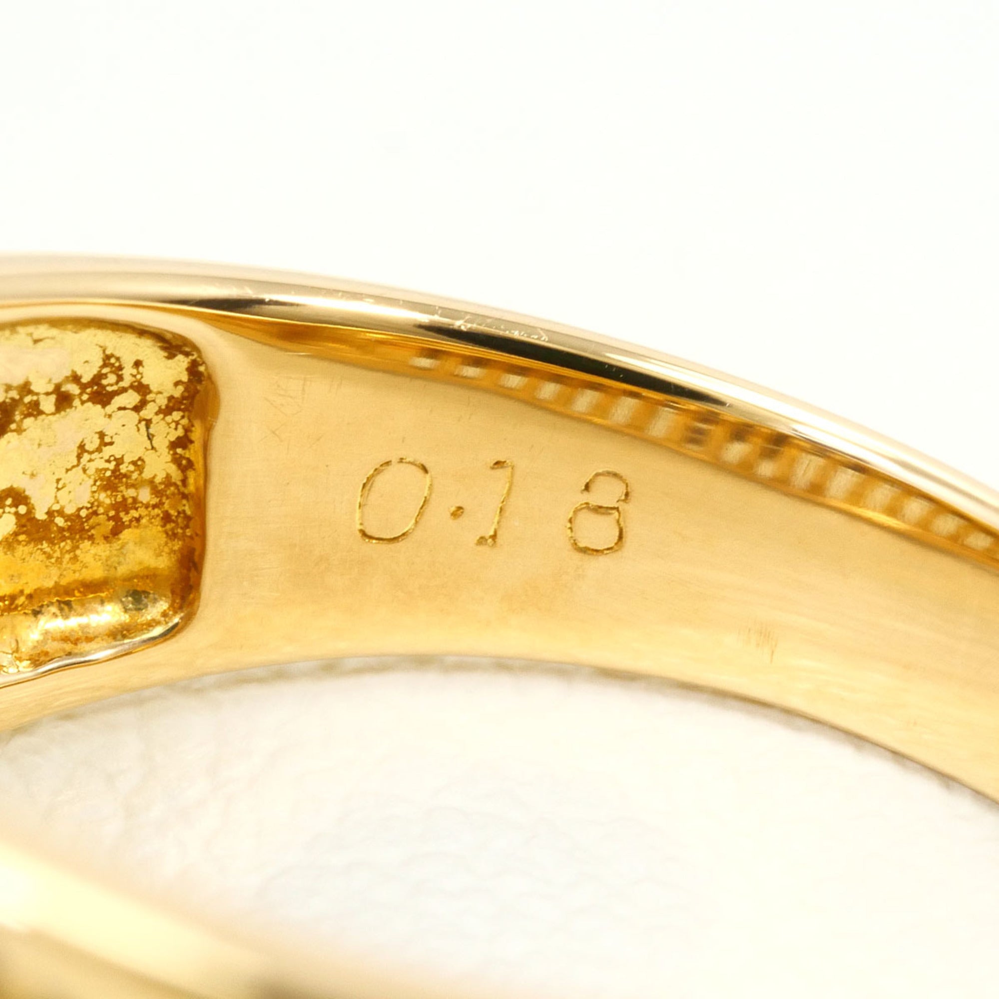 Unbranded Platinum Yellow Gold Yellow Gold (18K) Platinum 900 Band Ring (Pre-Owned)