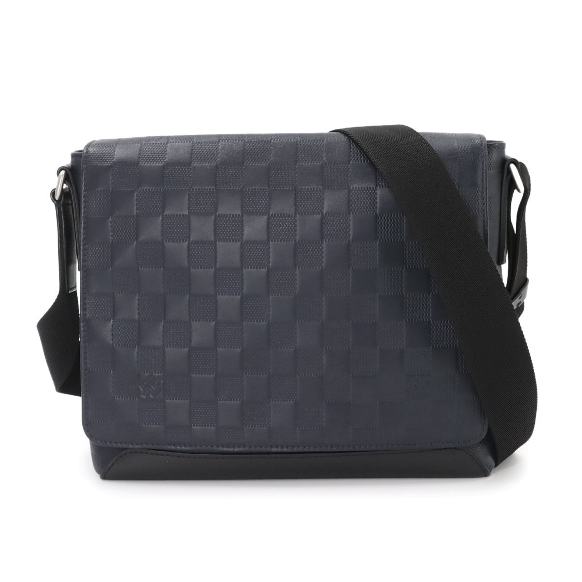Louis Vuitton Navy Damier Infini Leather Shoulder Bag (Pre-Owned)