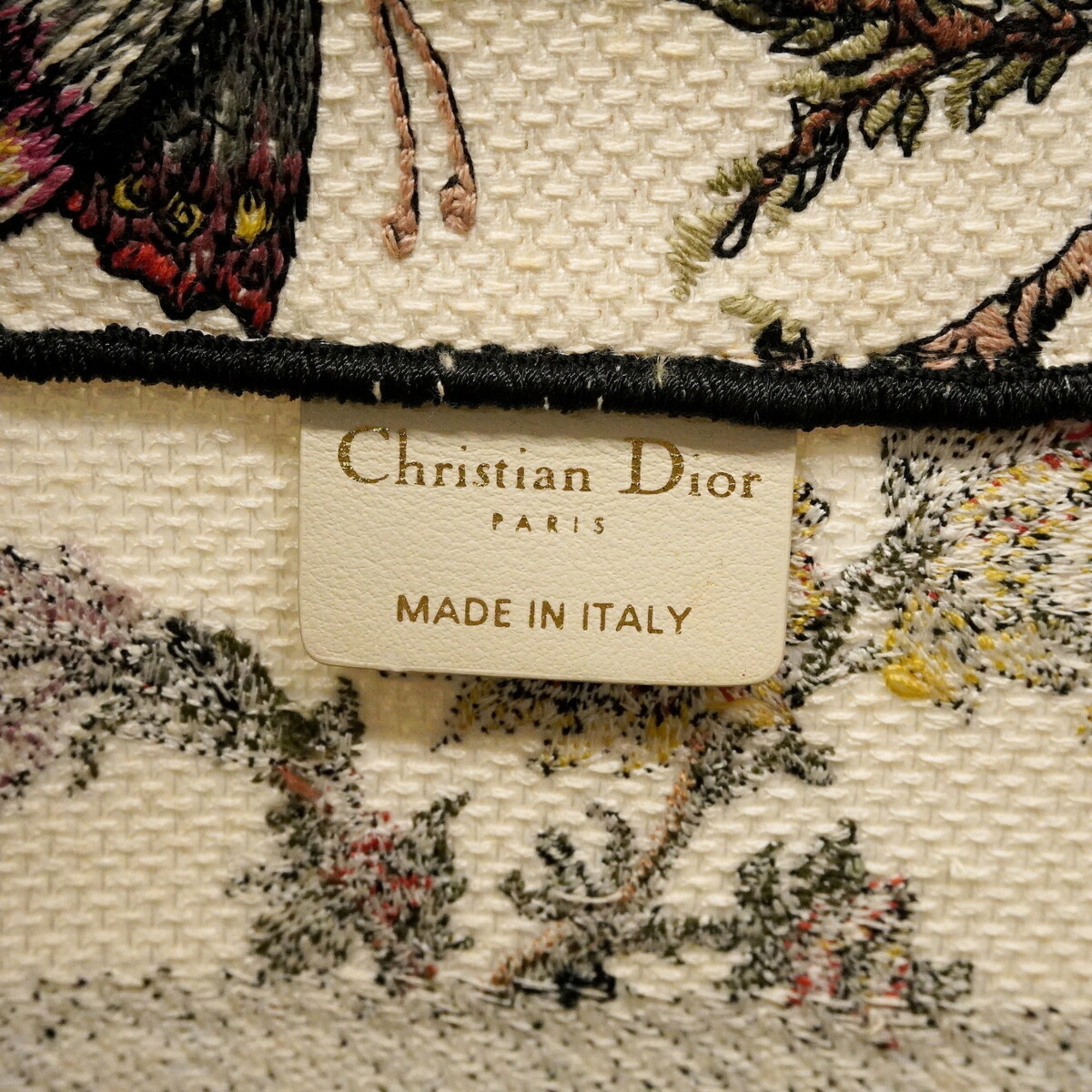 Christian Dior Multi-Color Canvas Tote Bag (Pre-Owned)