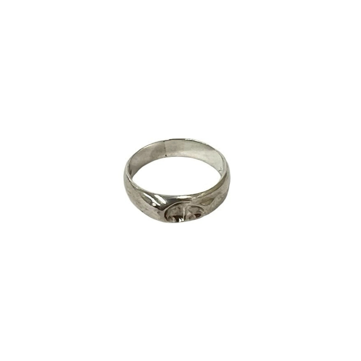 Tiffany Silver Silver 925 Band Ring (Pre-Owned)