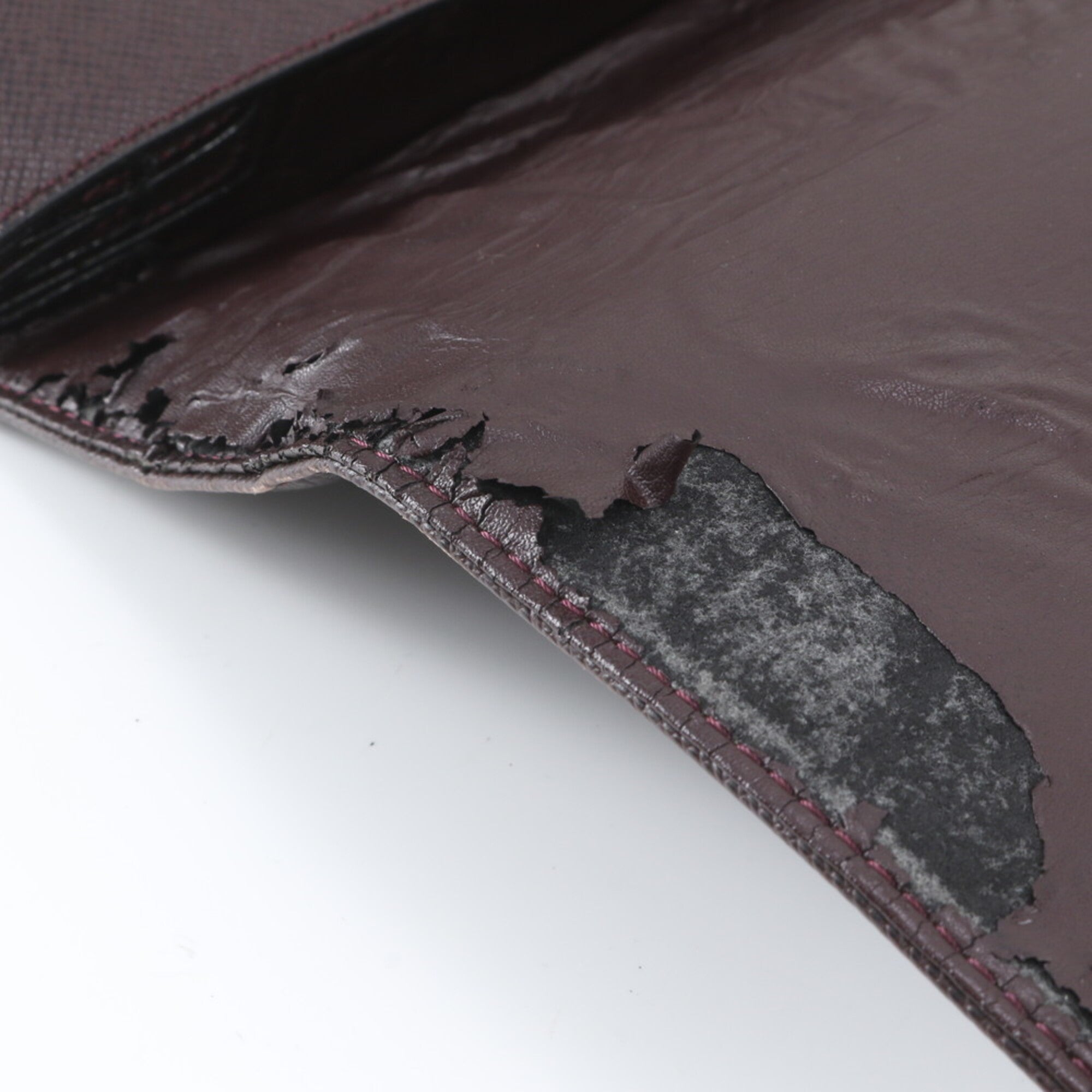 Louis Vuitton Acajou Leather Briefcase Tote Bag (Pre-Owned)
