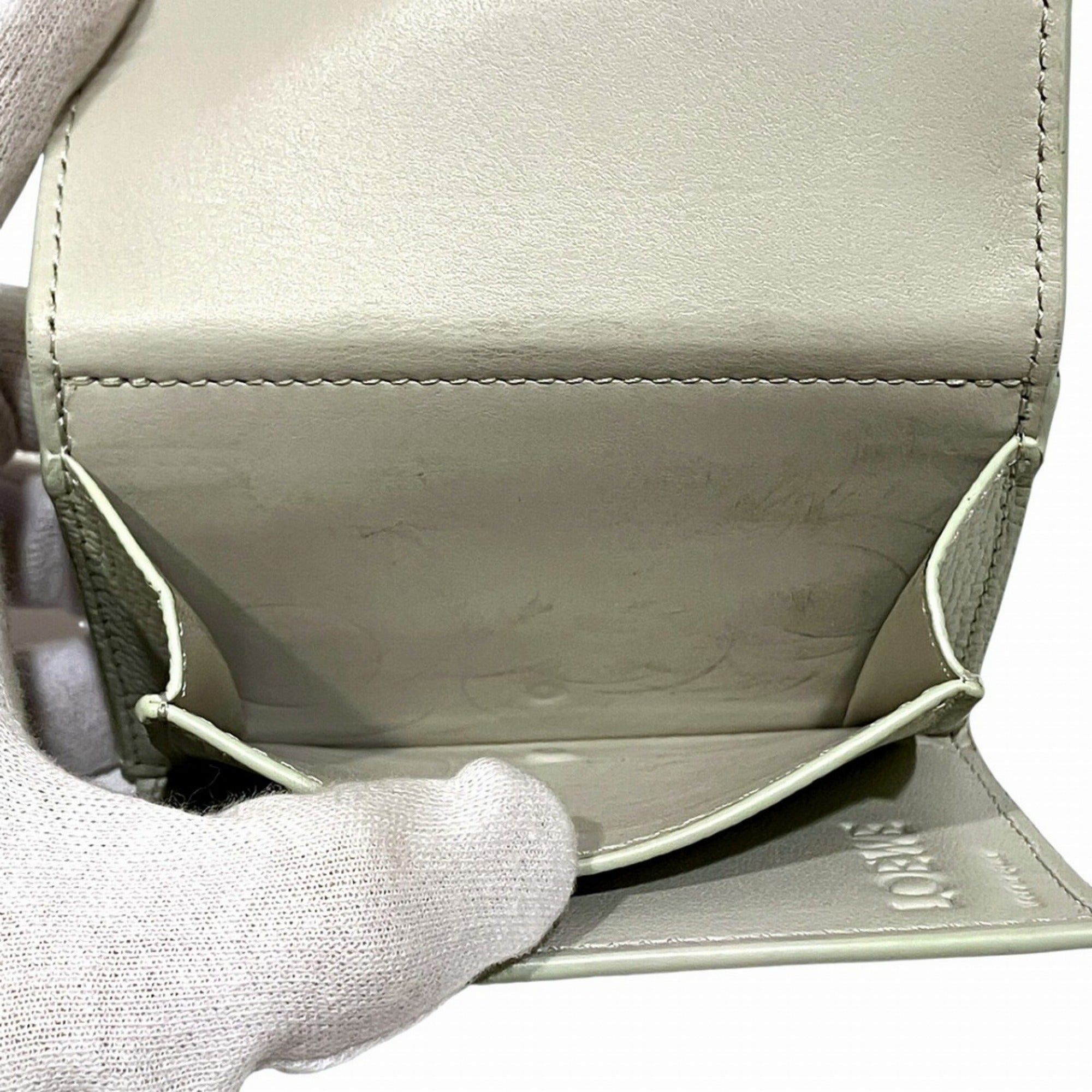 Loewe Leather Wallet (Tri-Fold) (Pre-Owned)