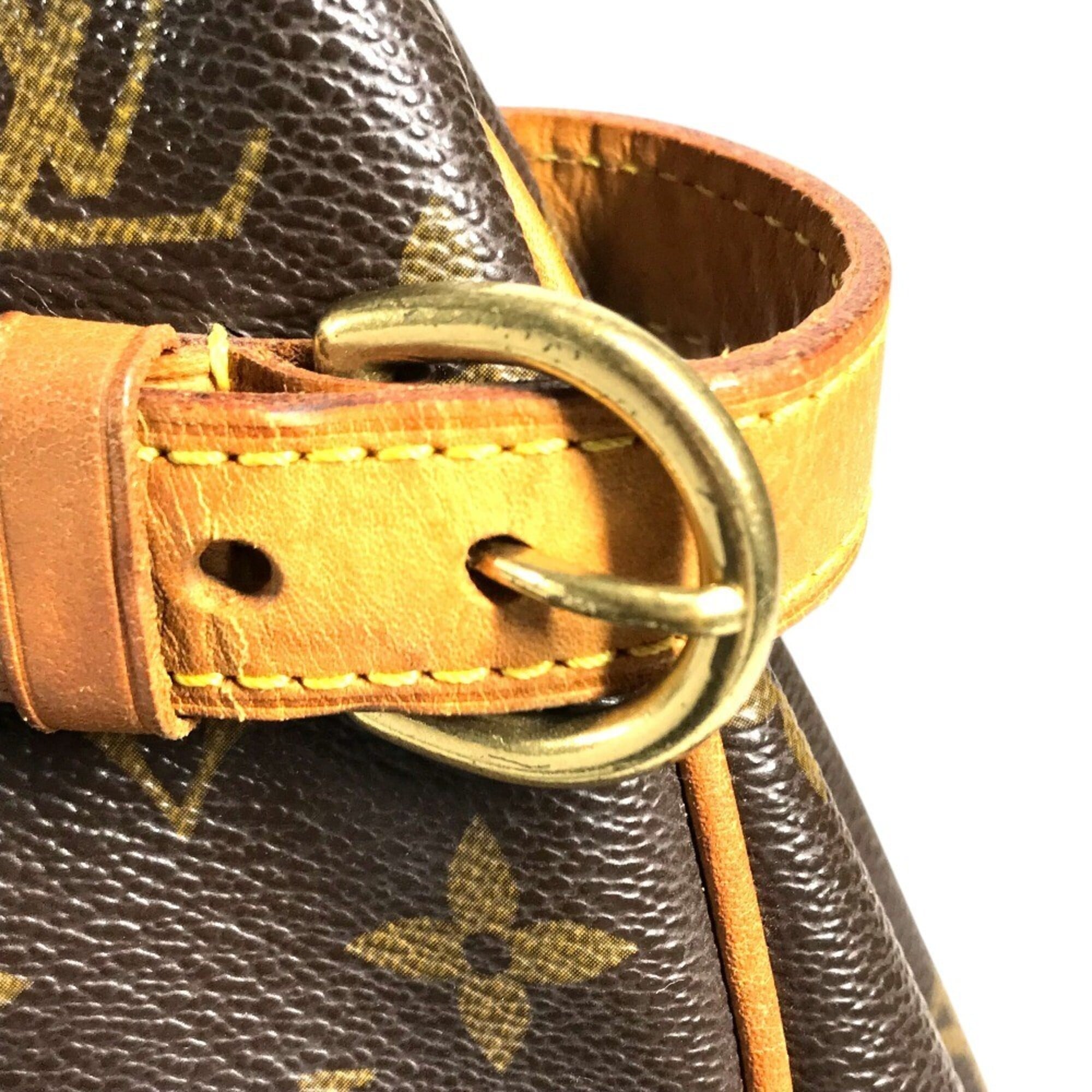 Louis Vuitton Brown Monogram Handbag Shoulder Bag Tote Bag (Pre-Owned)