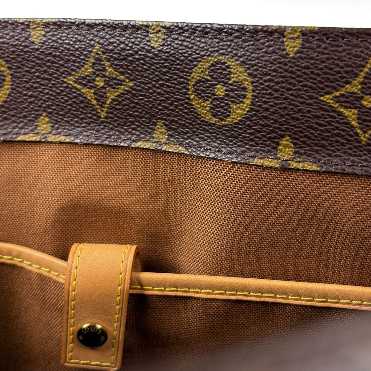 Louis Vuitton Brown Monogram Tote Bag (Pre-Owned)