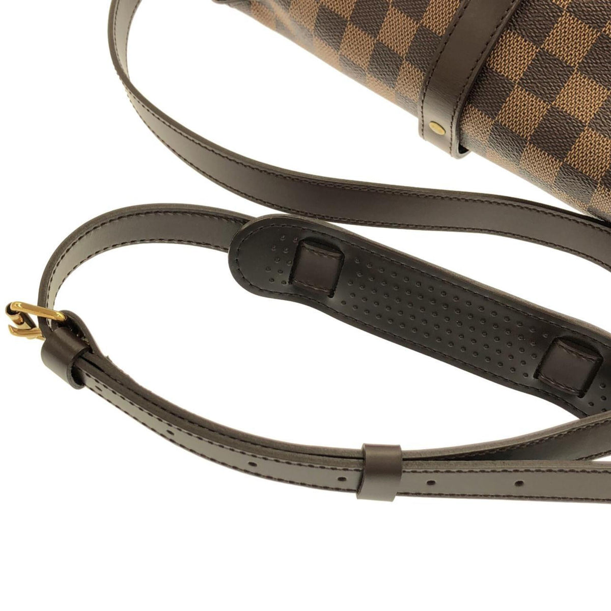 Louis Vuitton Ebene Coated Canvas Shoulder Bag (Pre-Owned)