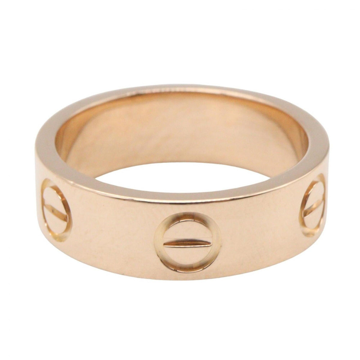 Cartier Love Gold Pink Gold (18K) Band Ring (Pre-Owned)