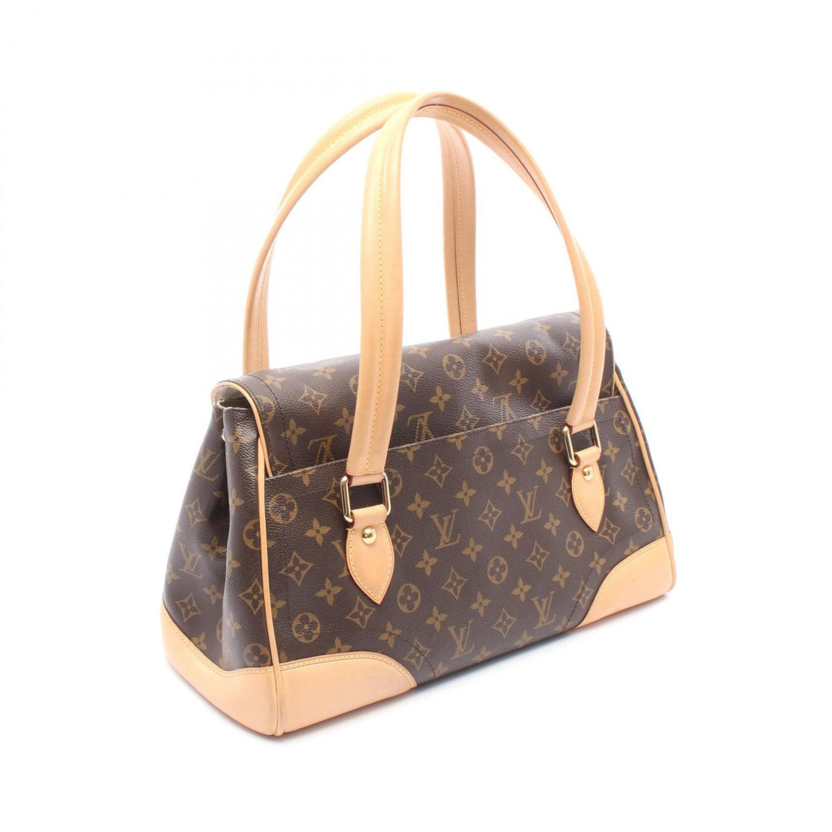 Louis Vuitton Brown Monogram Monogram Handbag Shoulder Bag (Pre-Owned)
