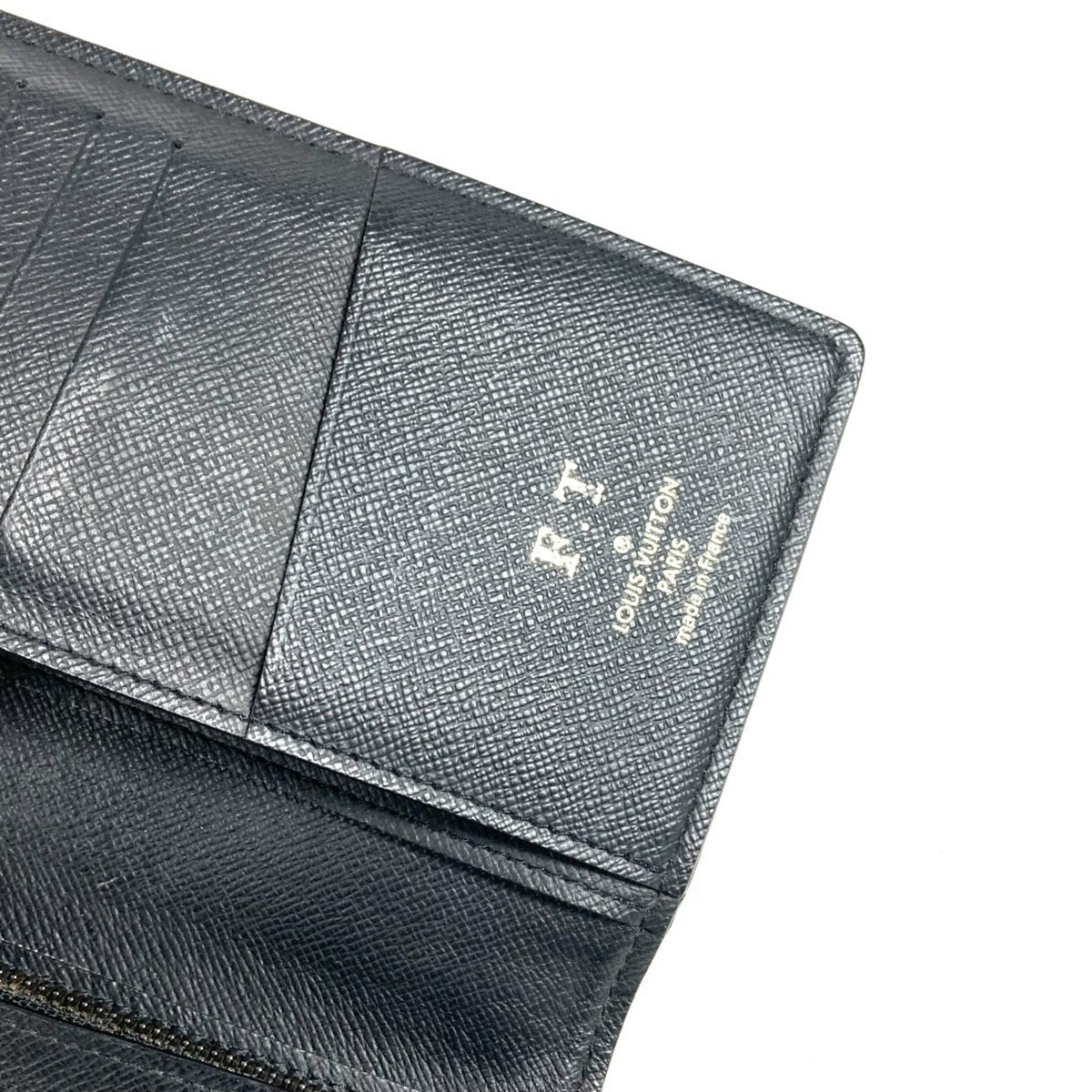 Louis Vuitton Black Galle Monogram Eclipse Monogram Eclipse Long Wallet (Bi-Fold) (Pre-Owned)