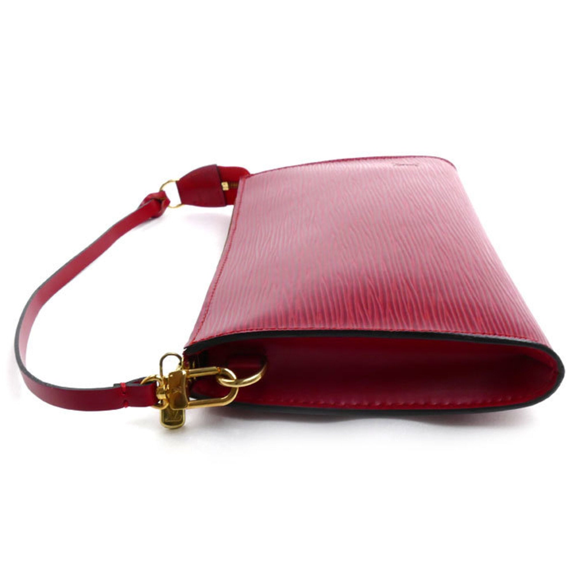 Louis Vuitton Red Color Epi Leather Pouch (Pre-Owned)