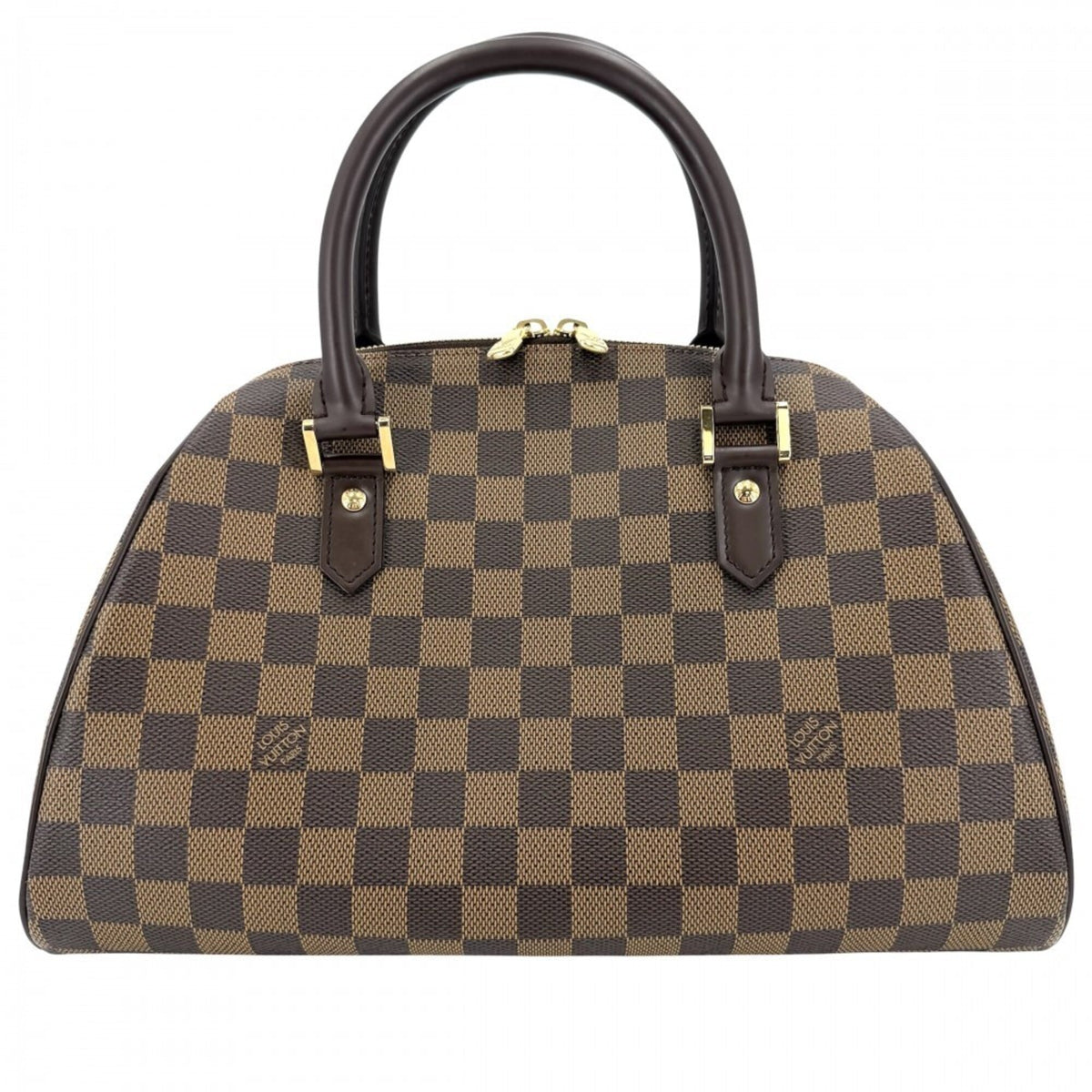 Louis Vuitton Damier Brown Damier Canvas Boston Bag Handbag (Pre-Owned)