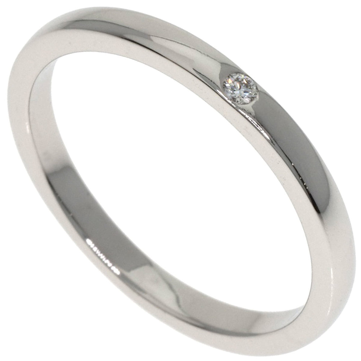 Cartier Platinum 950 Band Ring (Pre-Owned)