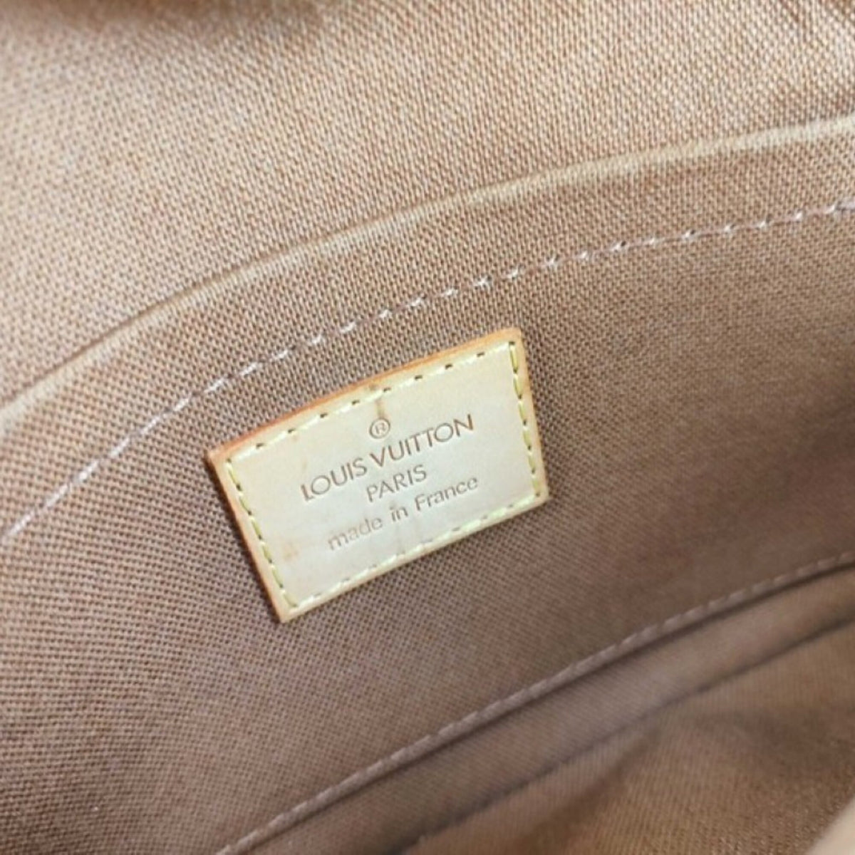 Louis Vuitton Brown Monogram Monogram Clutch Bag Fanny Pack Pochette Pouch (Pre-Owned)
