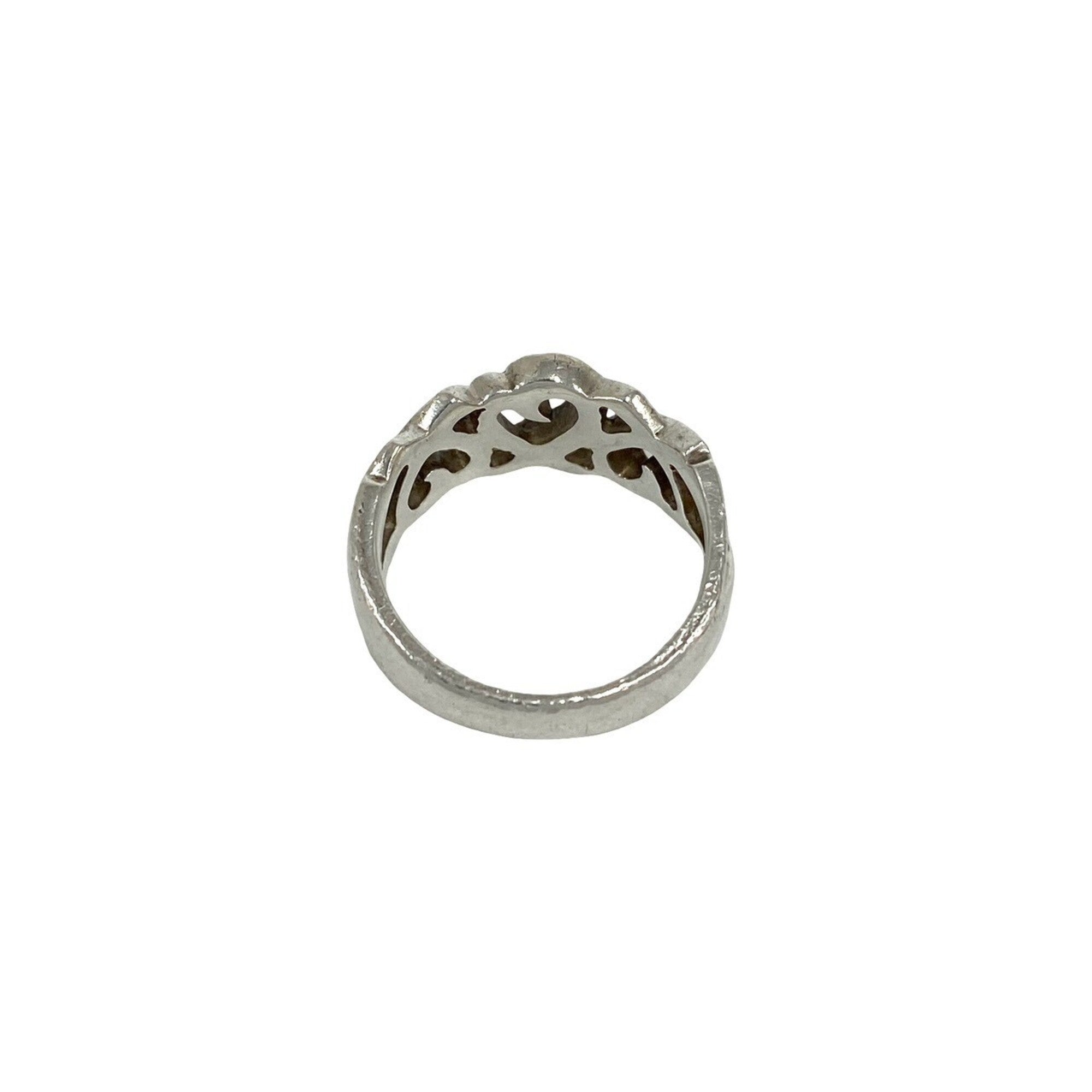 Tiffany Silver Silver 925 Band Ring (Pre-Owned)