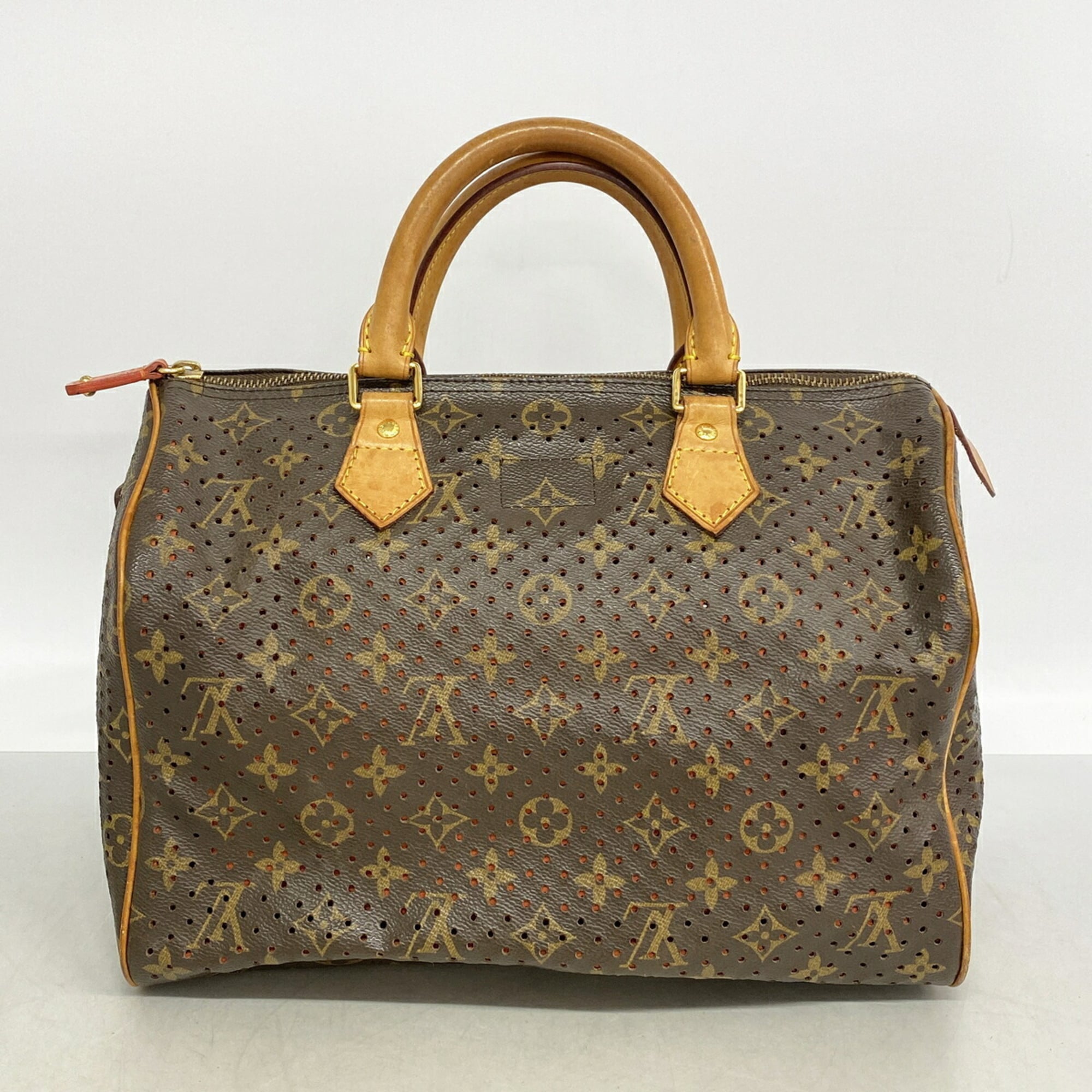 Louis Vuitton Lv Orange Handbag (Pre-Owned)