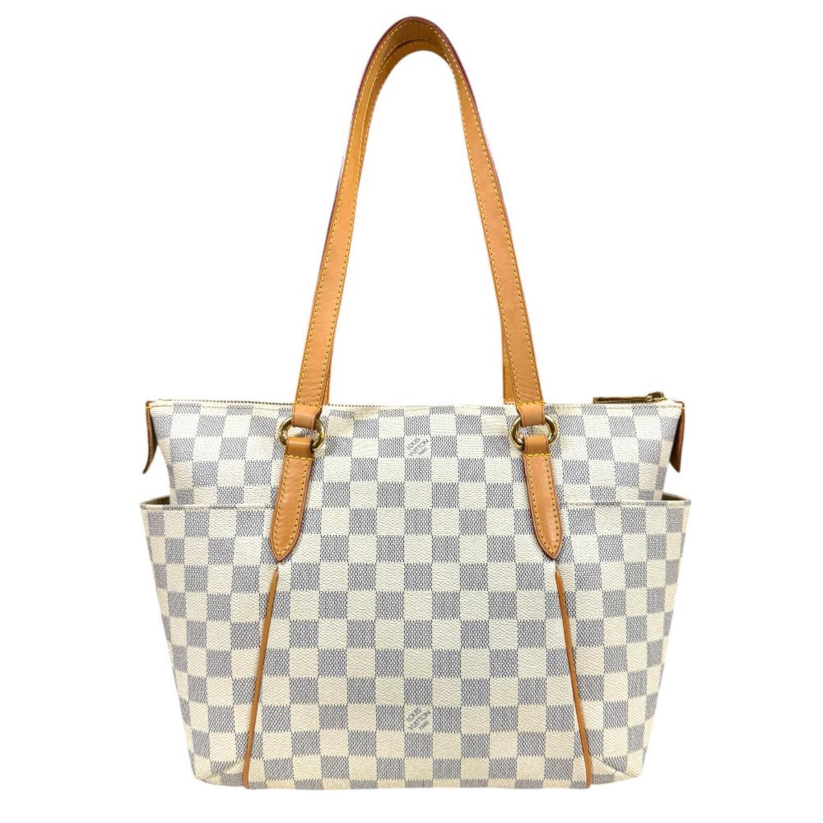 Louis Vuitton Damier Azur Blue Or White Damier Azur Tote Bag (Pre-Owned)