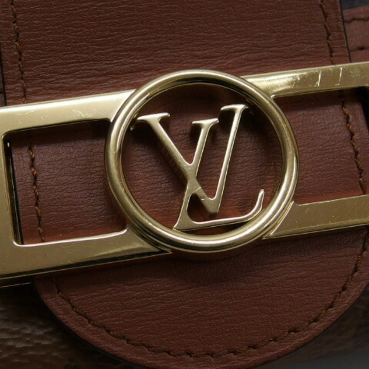 Louis Vuitton Brown Monogram Reverse Canvas Leather Wallet (Bi-Fold) (Pre-Owned)